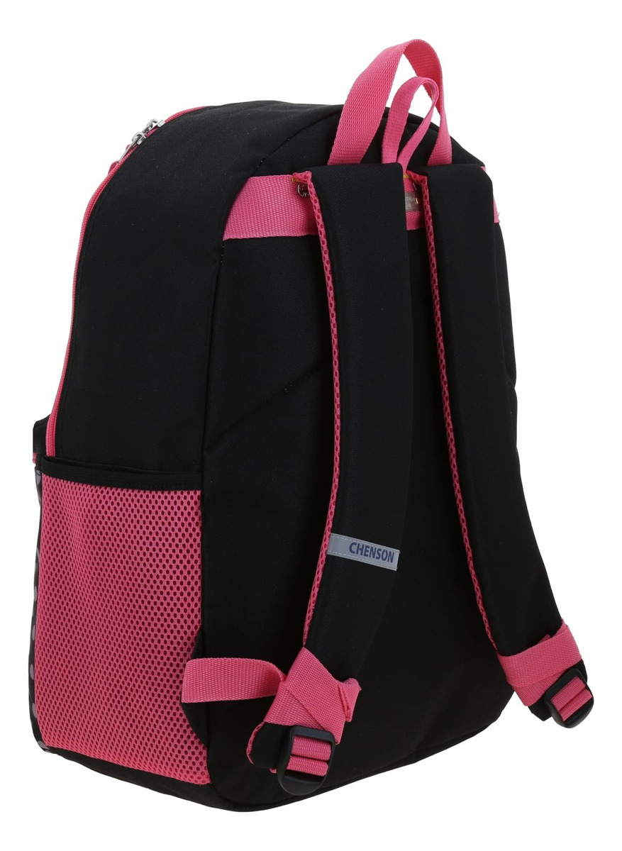 Mochila Escolar Grande Chenson Super Mario Loly Mb70456-3 Color Negro Peach 3