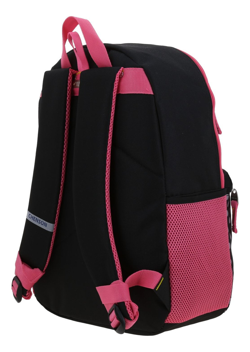 Mochila Escolar Grande Chenson Super Mario Loly Mb70456-3 Color Negro Peach 4