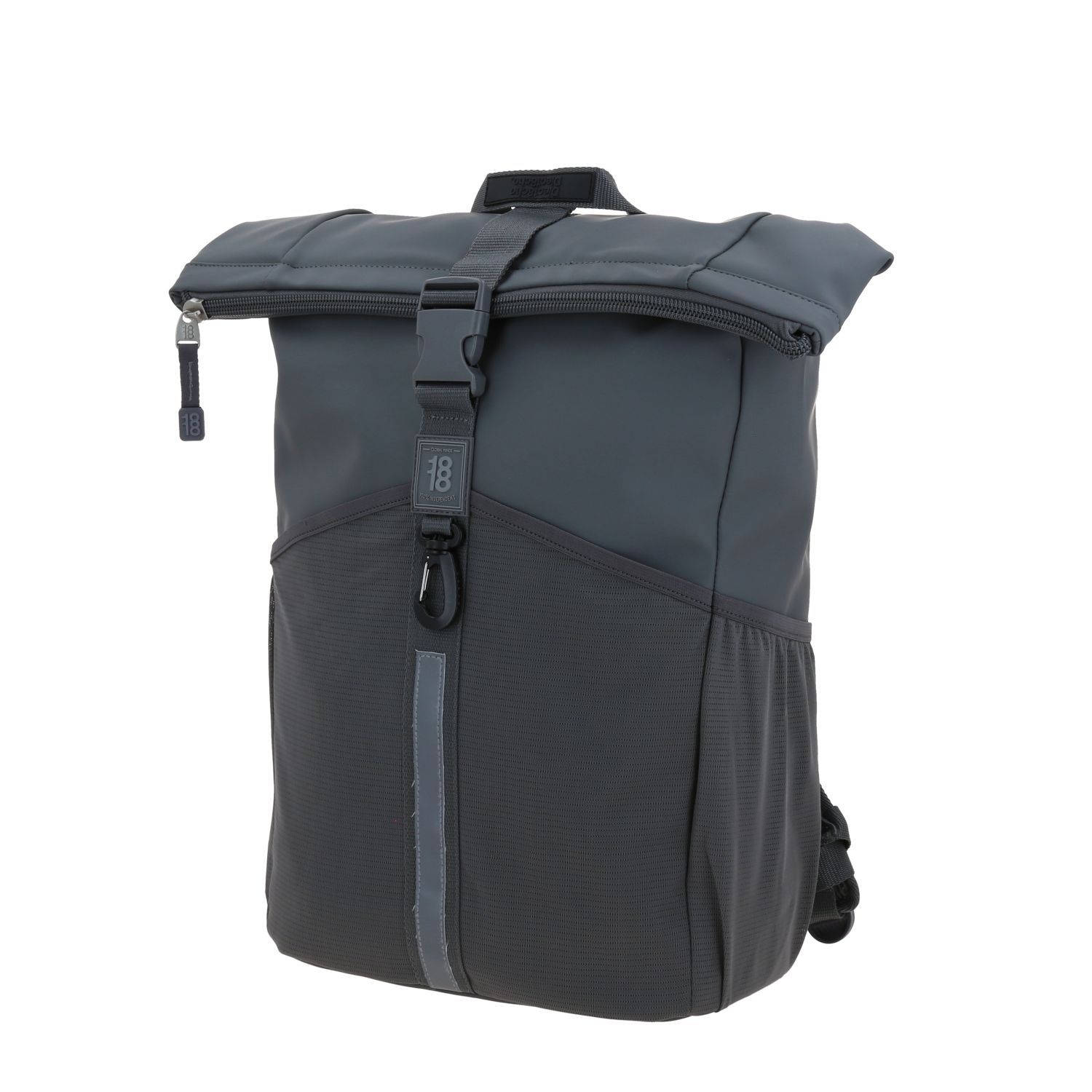 Mochila Escolar Gris 1818 by Chenson con Amplio Compartimento y Diseño Juvenil 2