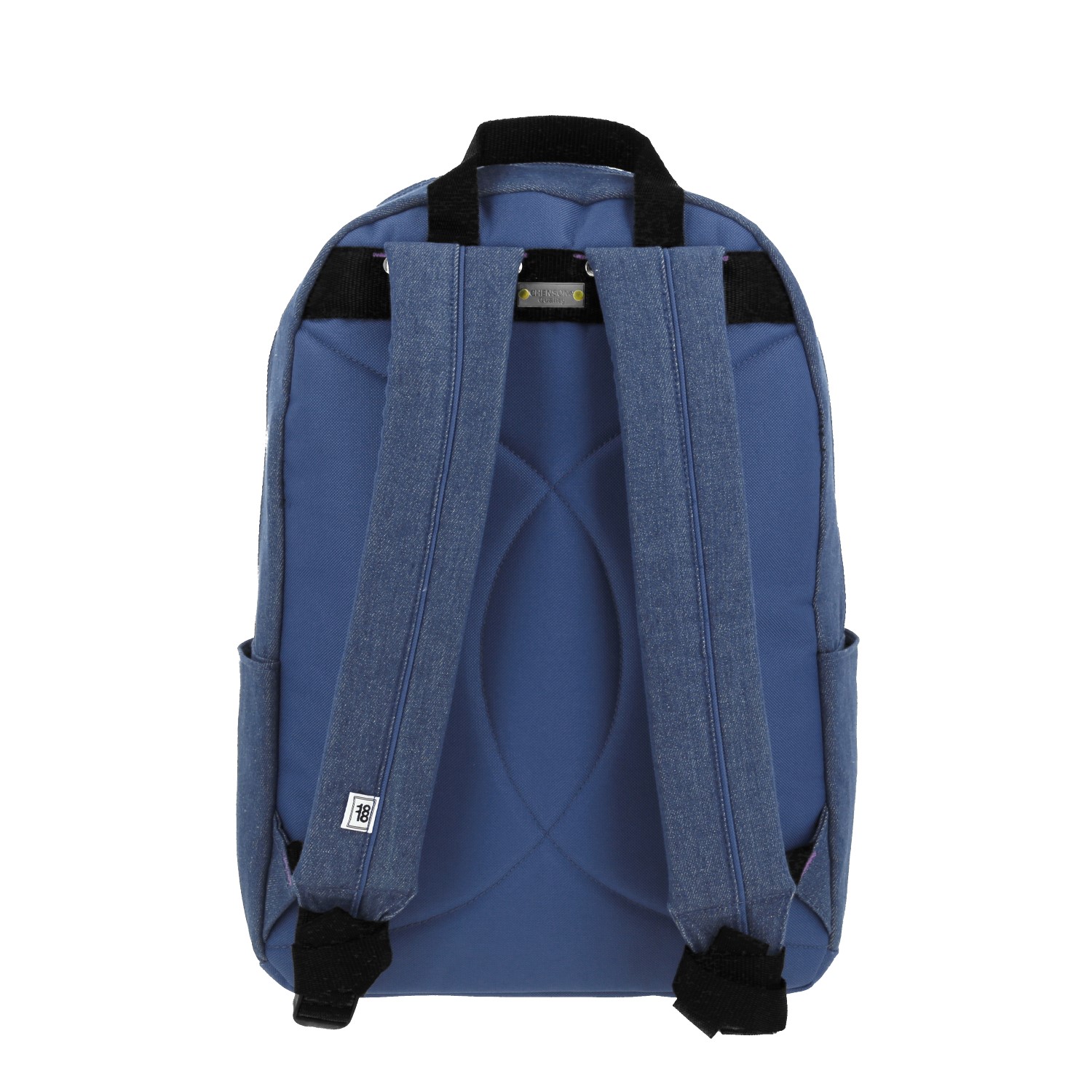 Mochila escolar juvenil 1818 by Chenson azul con amplio compartimento 4