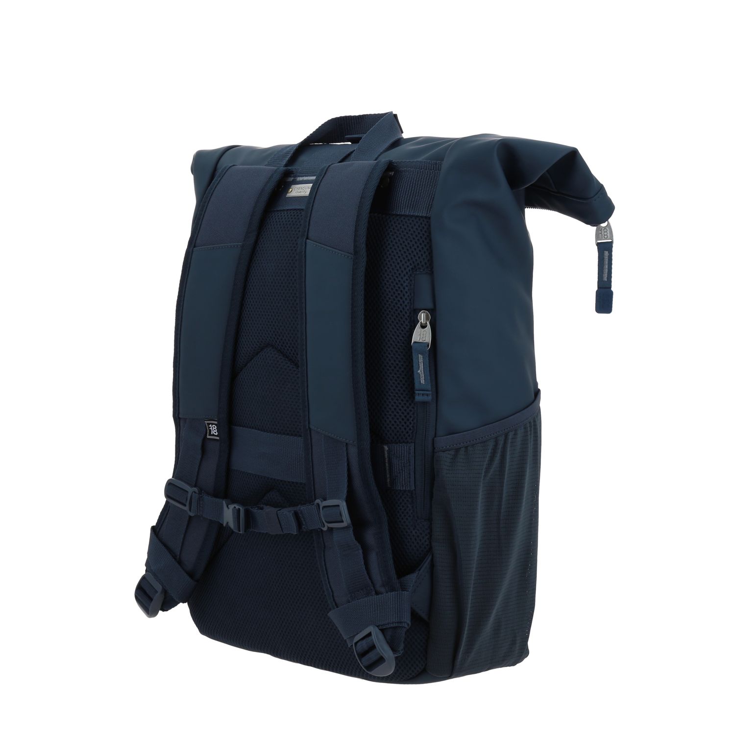 Mochila escolar juvenil 1818 by Chenson azul con soporte para maleta 5