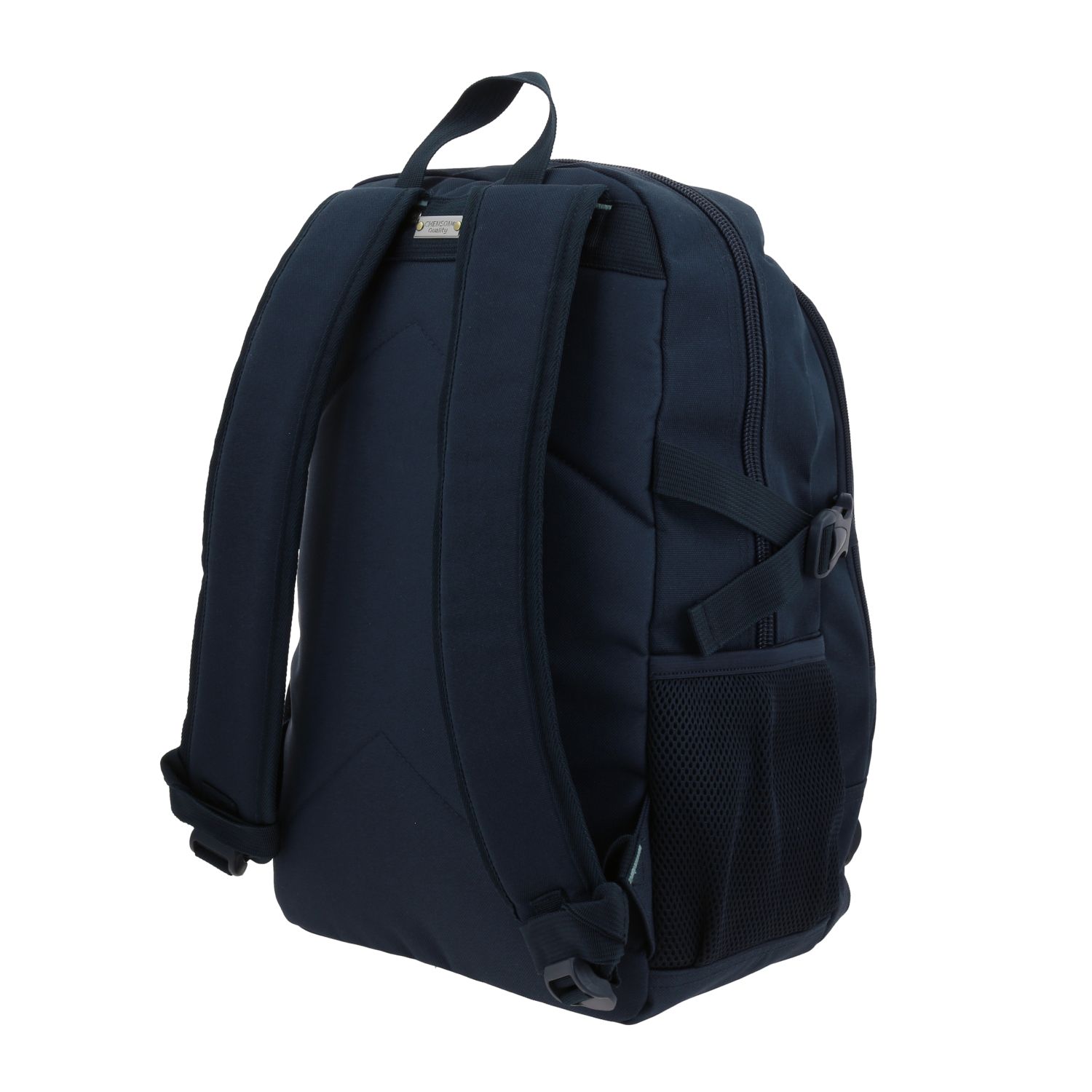 Mochila escolar juvenil 1818 by Chenson azul marino con amplios compartimentos 5