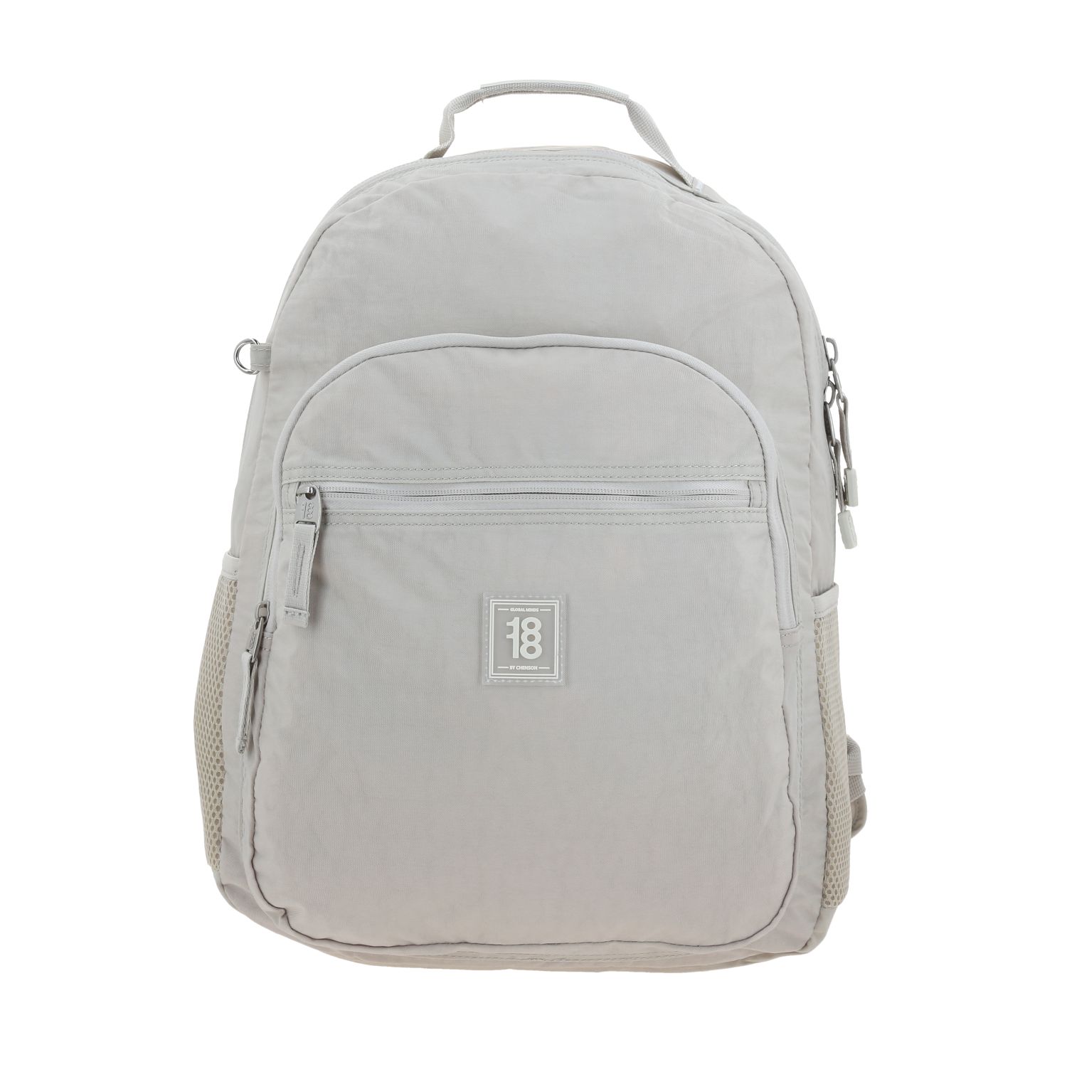 Mochila escolar juvenil 1818 by Chenson Beige – Amplio compartimento y estilo moderno
