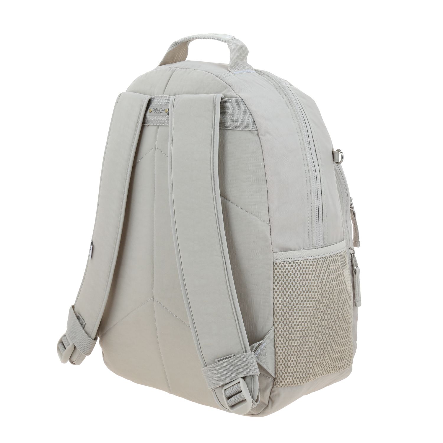 Mochila escolar juvenil 1818 by Chenson Beige – Amplio compartimento y estilo moderno 5