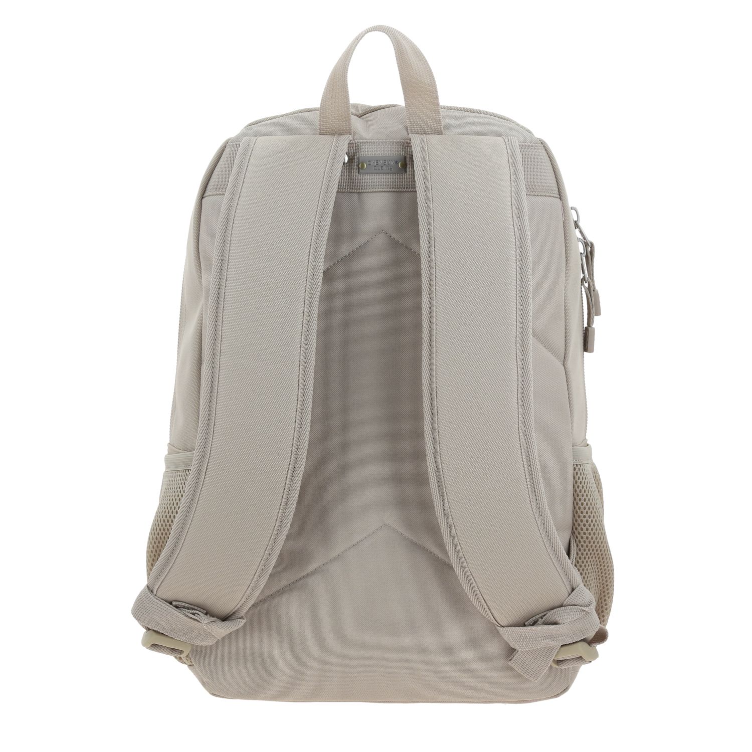 Mochila escolar juvenil 1818 by Chenson beige con amplio compartimento 4
