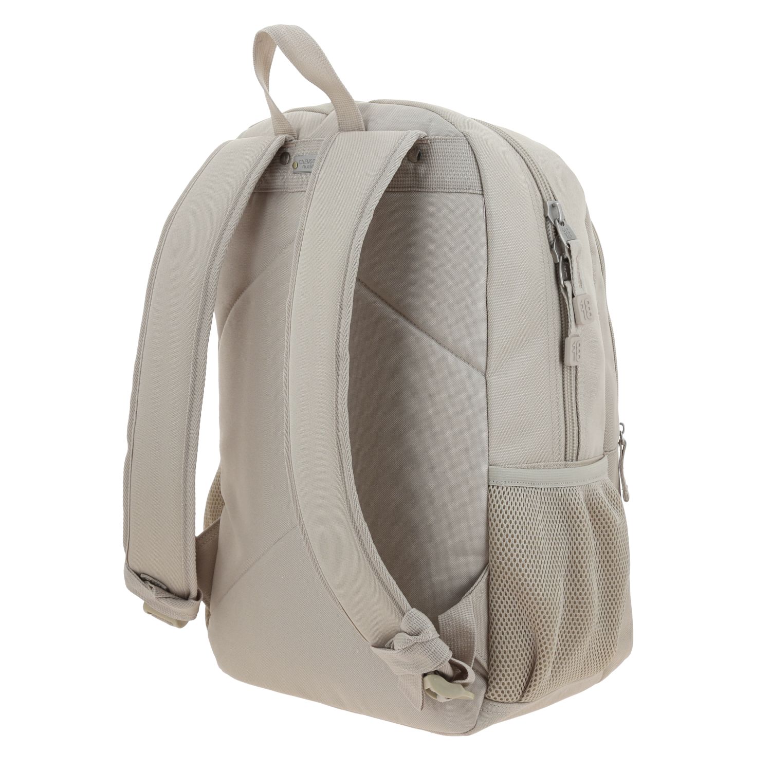 Mochila escolar juvenil 1818 by Chenson beige con amplio compartimento 5
