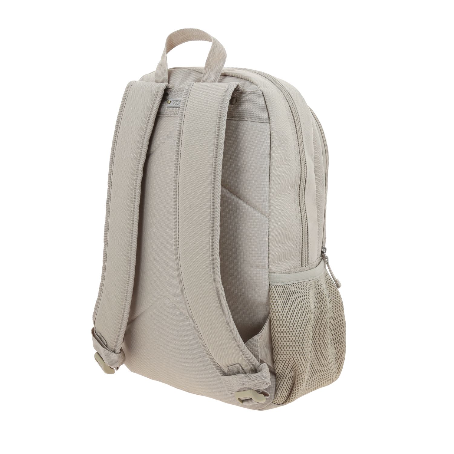Mochila escolar juvenil 1818 by Chenson beige con amplio espacio y estilo 5