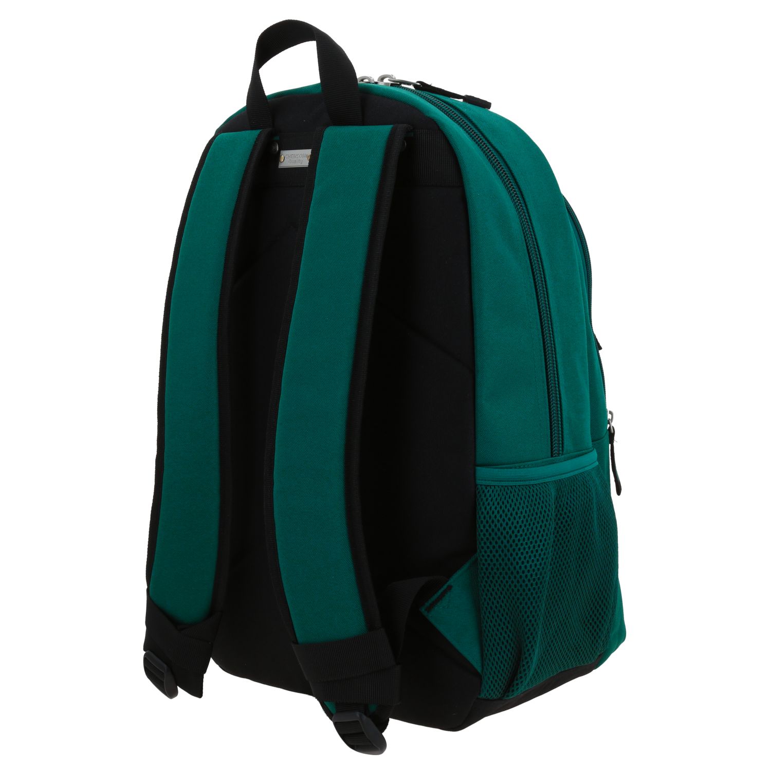 Mochila escolar juvenil 1818 by Chenson color verde con amplio compartimento 5