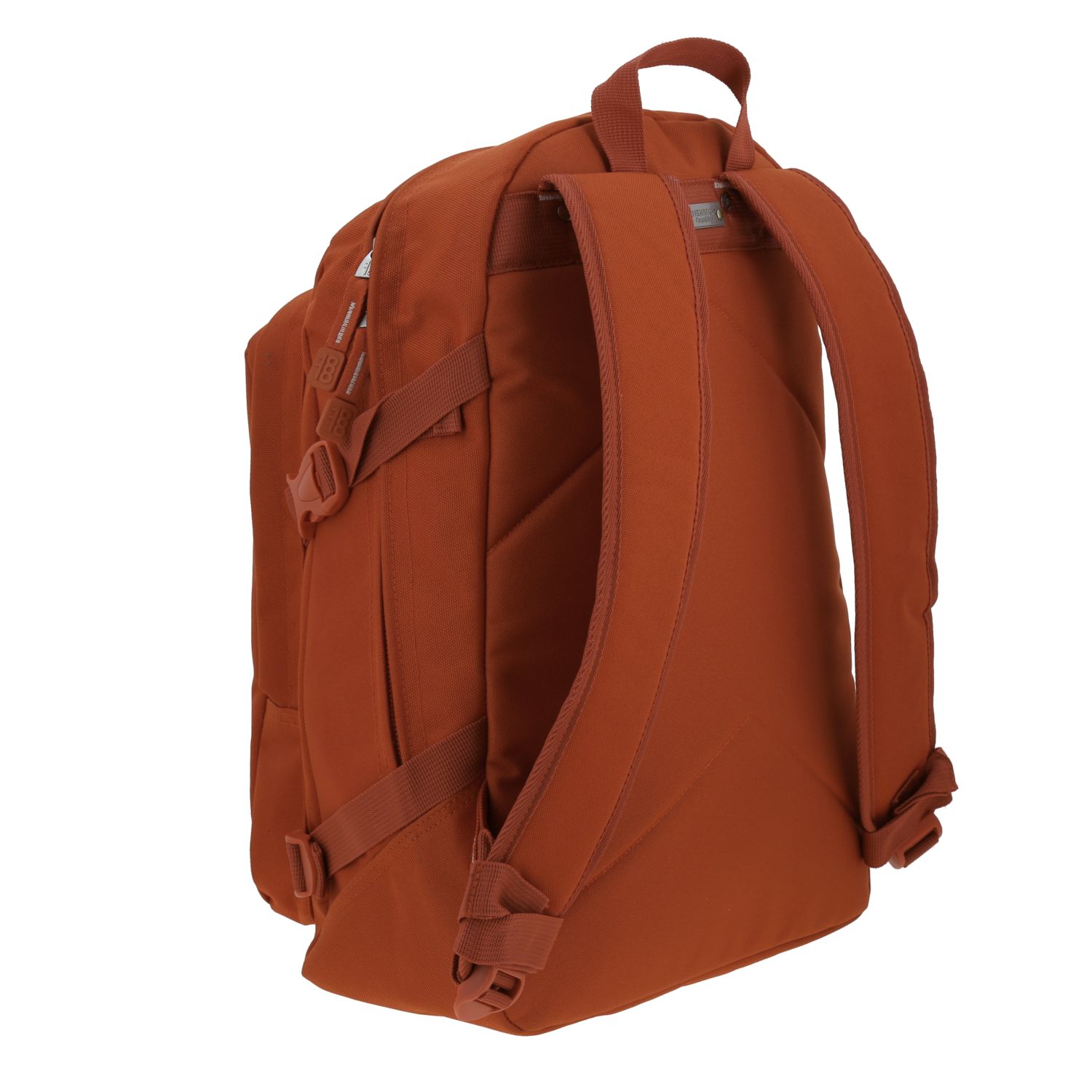 Mochila escolar juvenil 1818 by Chenson naranja con amplio compartimento 3