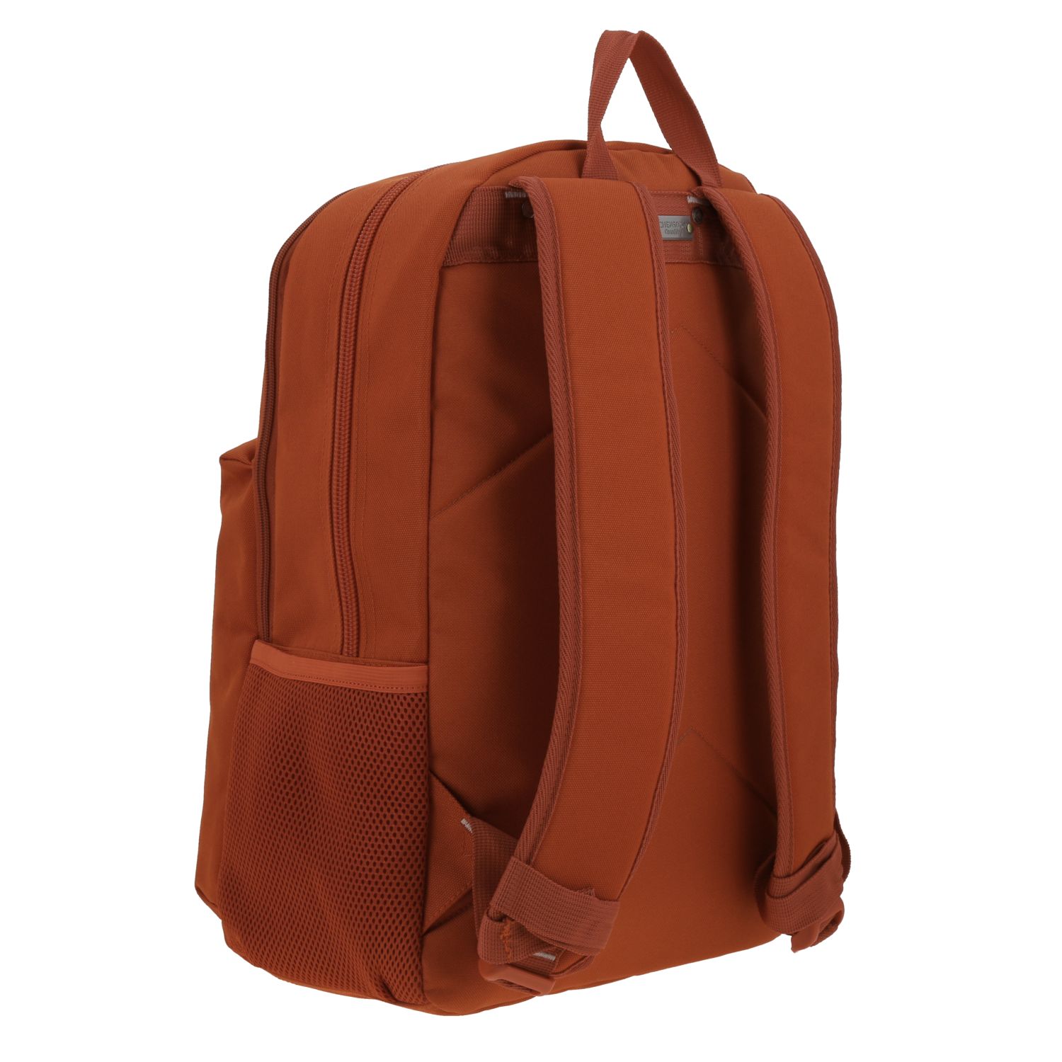 Mochila escolar juvenil 1818 by Chenson naranja con amplios compartimentos 3