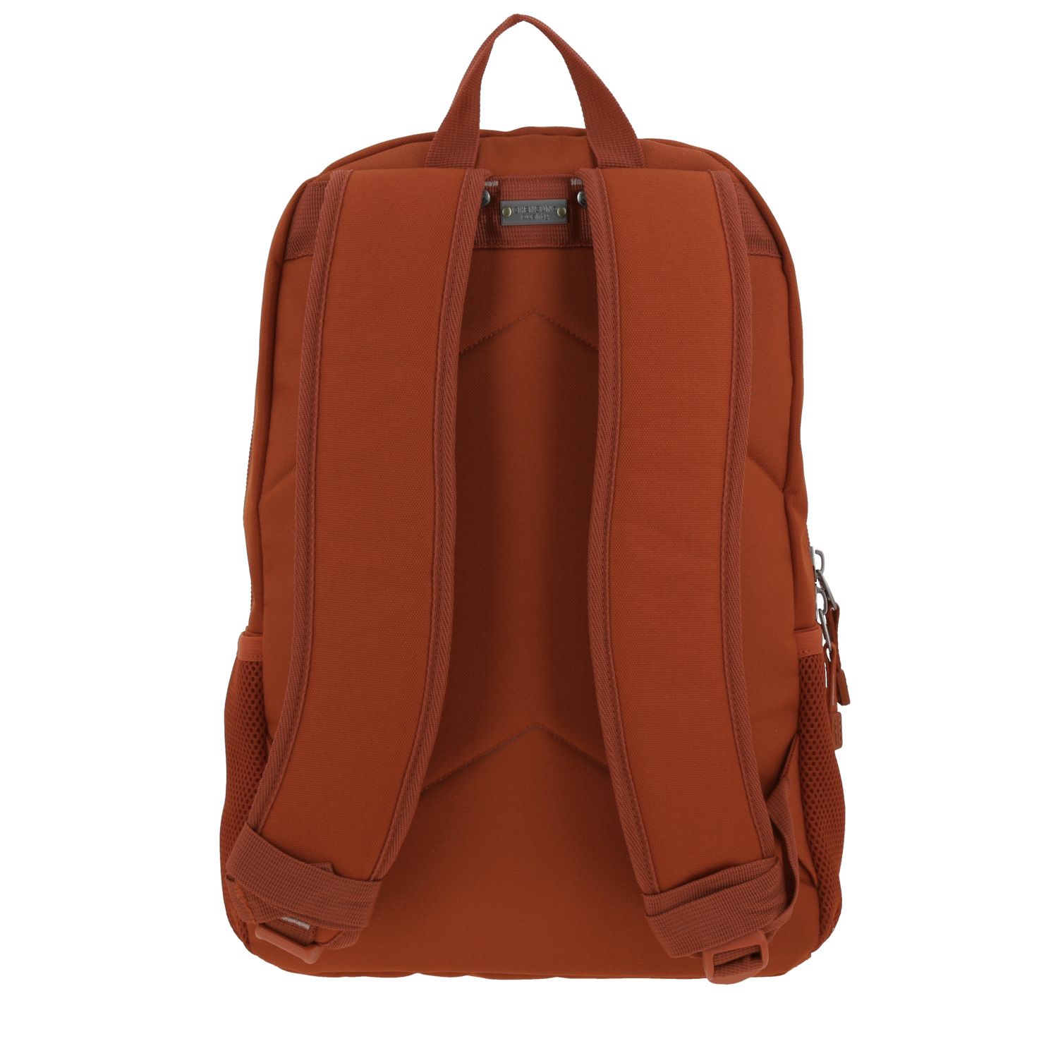 Mochila escolar juvenil 1818 by Chenson naranja con amplios compartimentos 4