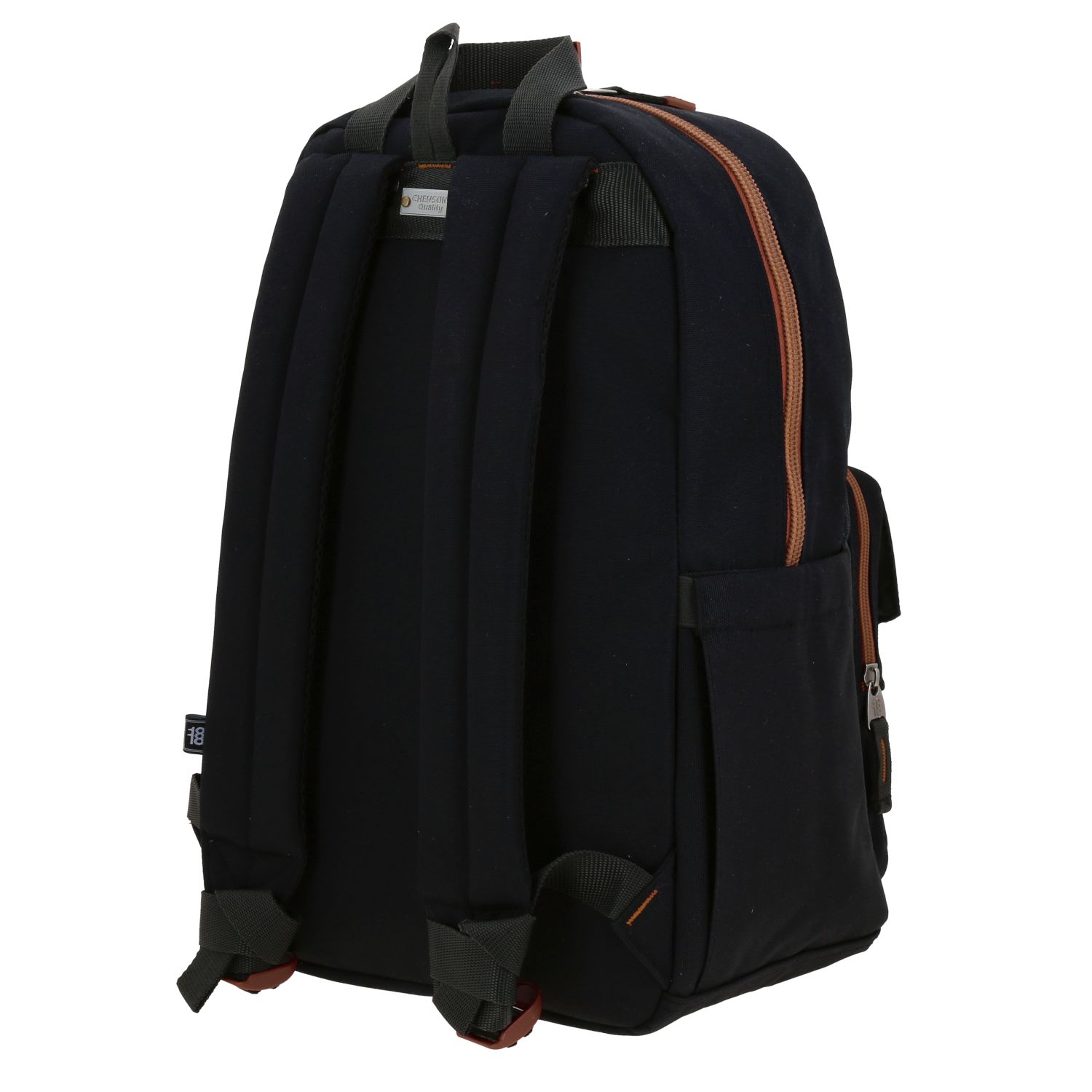 Mochila escolar juvenil 1818 by Chenson negra con amplios compartimentos 5