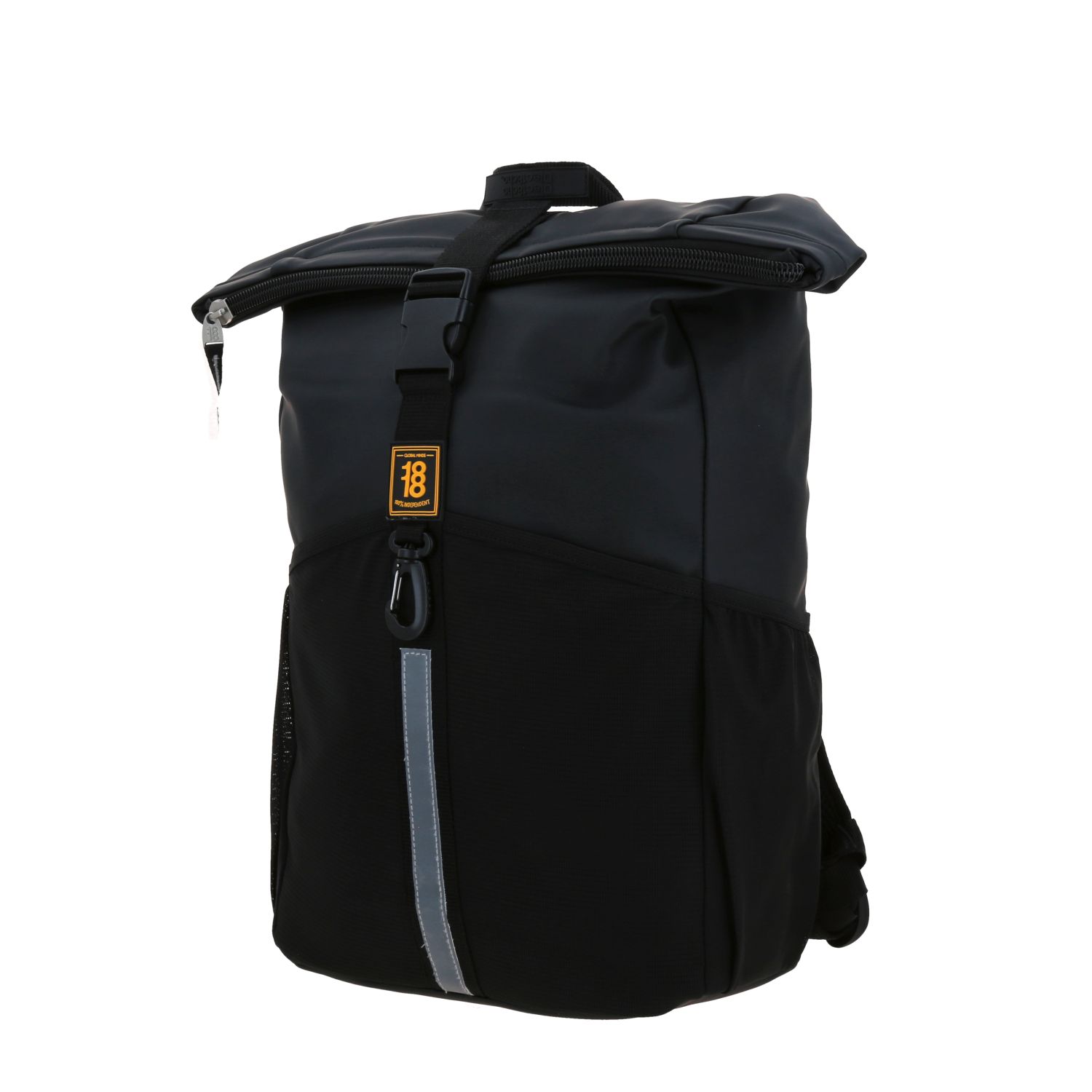 Mochila escolar juvenil 1818 by Chenson negra con compartimento amplio y diseño práctico 2