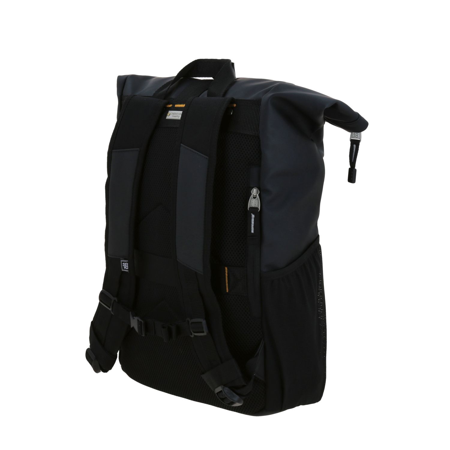 Mochila escolar juvenil 1818 by Chenson negra con compartimento amplio y diseño práctico 5