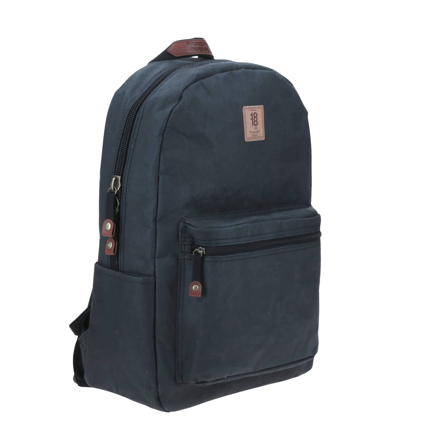 Mochila Escolar Juvenil 1818 by Chenson Negra con Compartimentos Amplios - vista 2