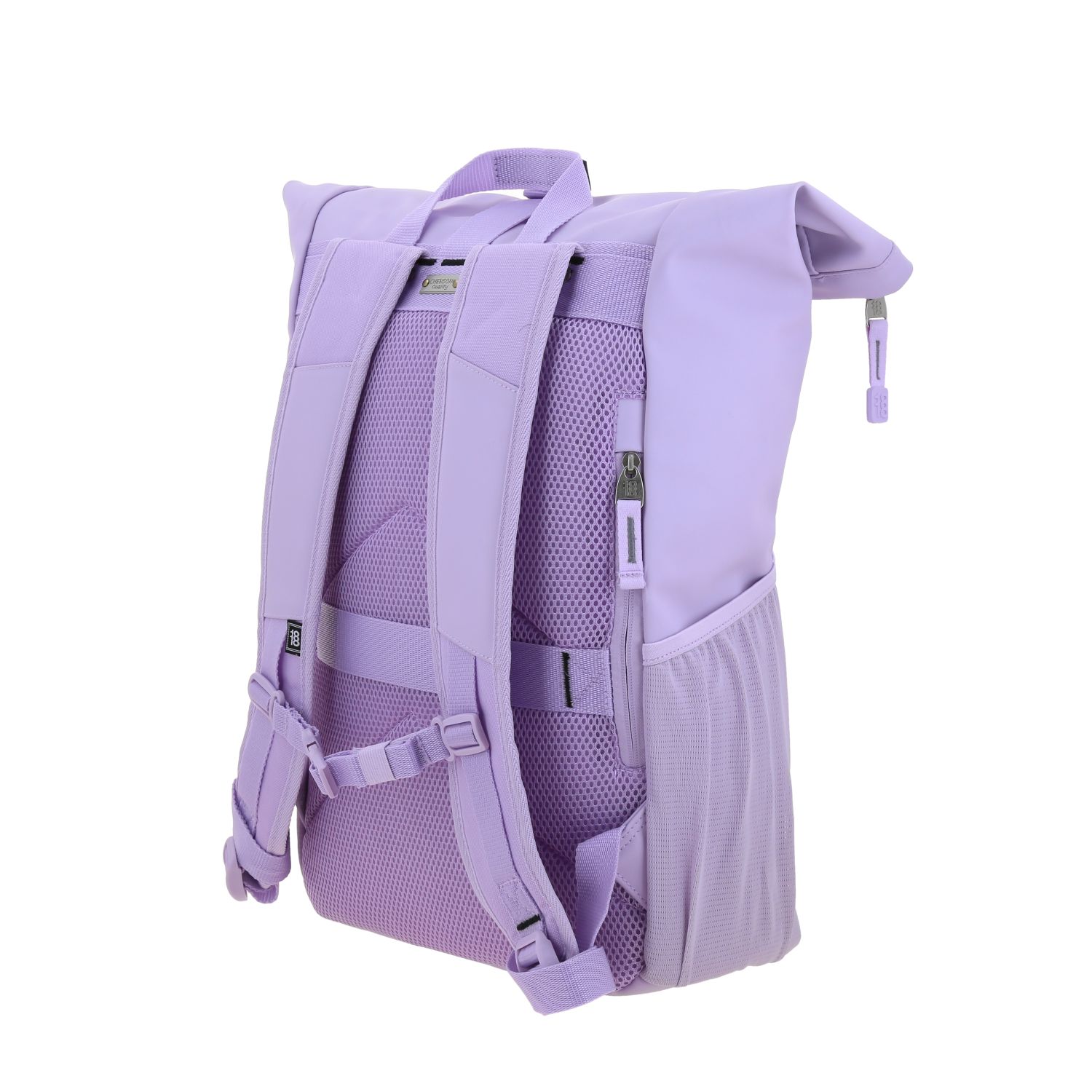 Mochila escolar juvenil 1818 by Chenson violeta con amplio compartimento 5