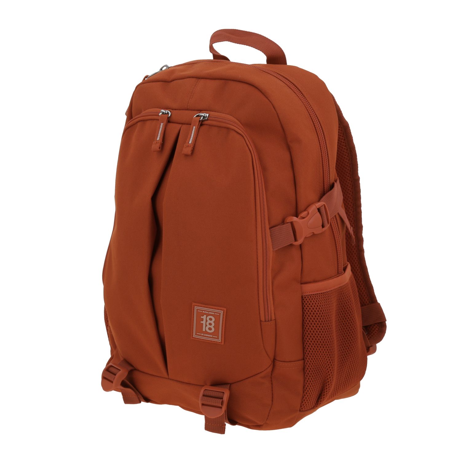 Mochila escolar juvenil naranja 1818 by Chenson – Ideal para el día a día 2