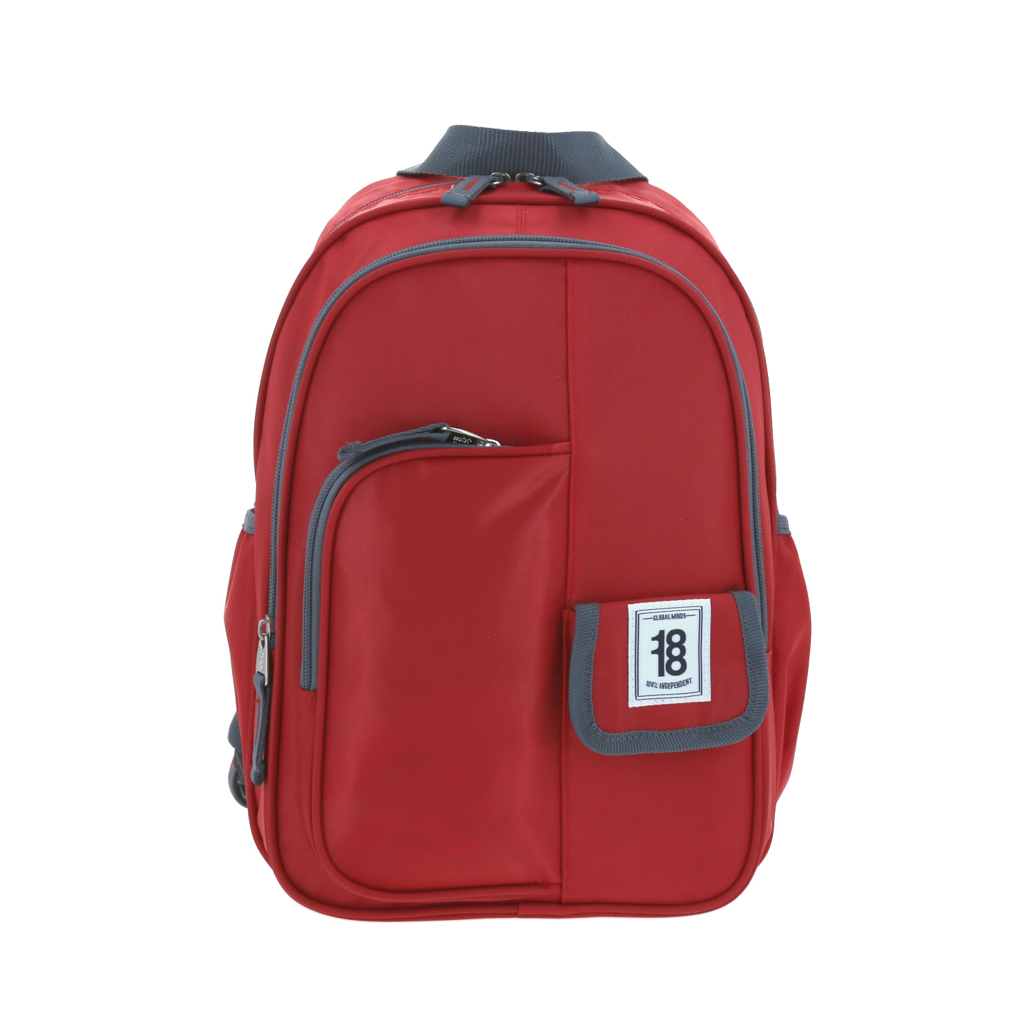 Mochila escolar juvenil roja 1818 by Chenson – Amplio espacio y estilo