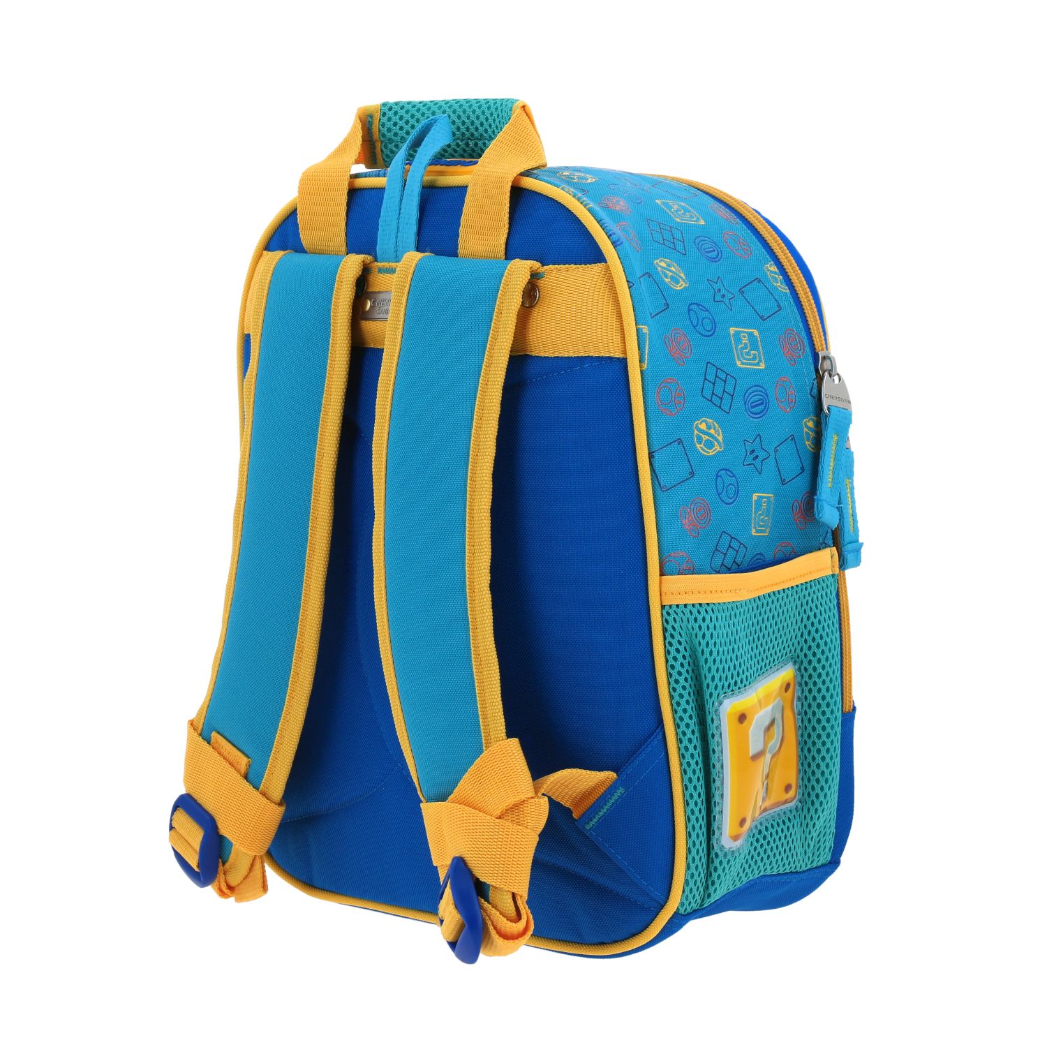 Mochila escolar Mario Bros by Chenson, azul, ideal para niños con amplio compartimento 5