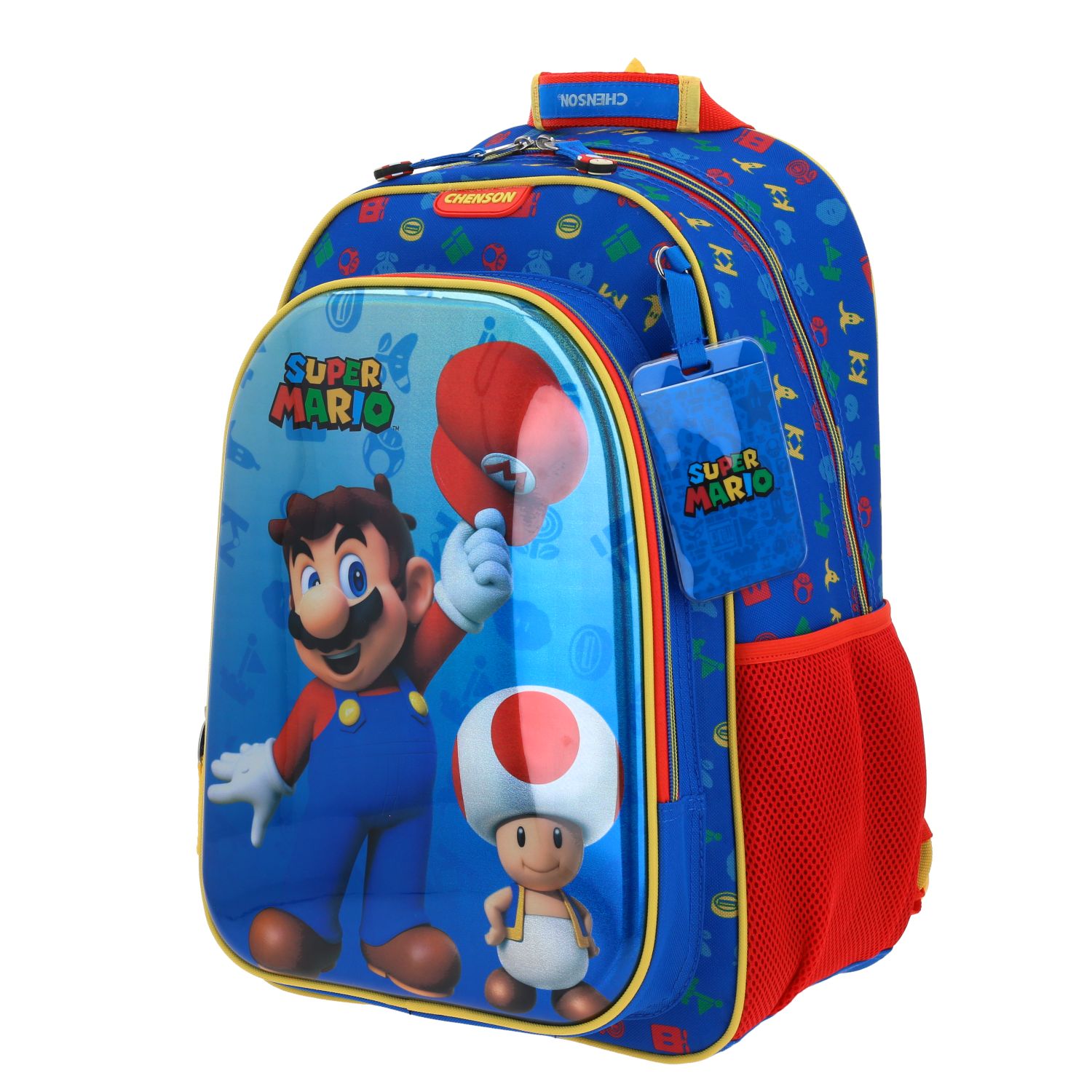 Mochila escolar Mario Bros by Chenson azul para niño – Divertida y práctica 2