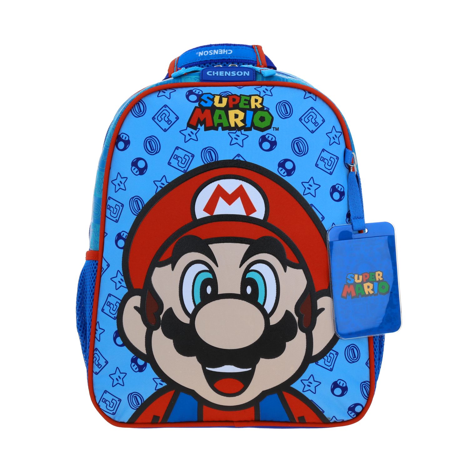 Mochila escolar Mario Bros by Chenson azul para niño – Ideal para Kinder