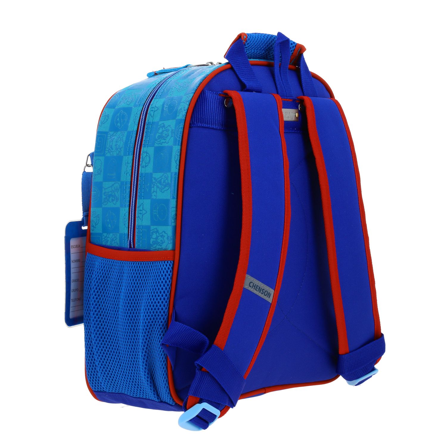 Mochila escolar Mario Bros by Chenson azul para niño – Ideal para Kinder 3