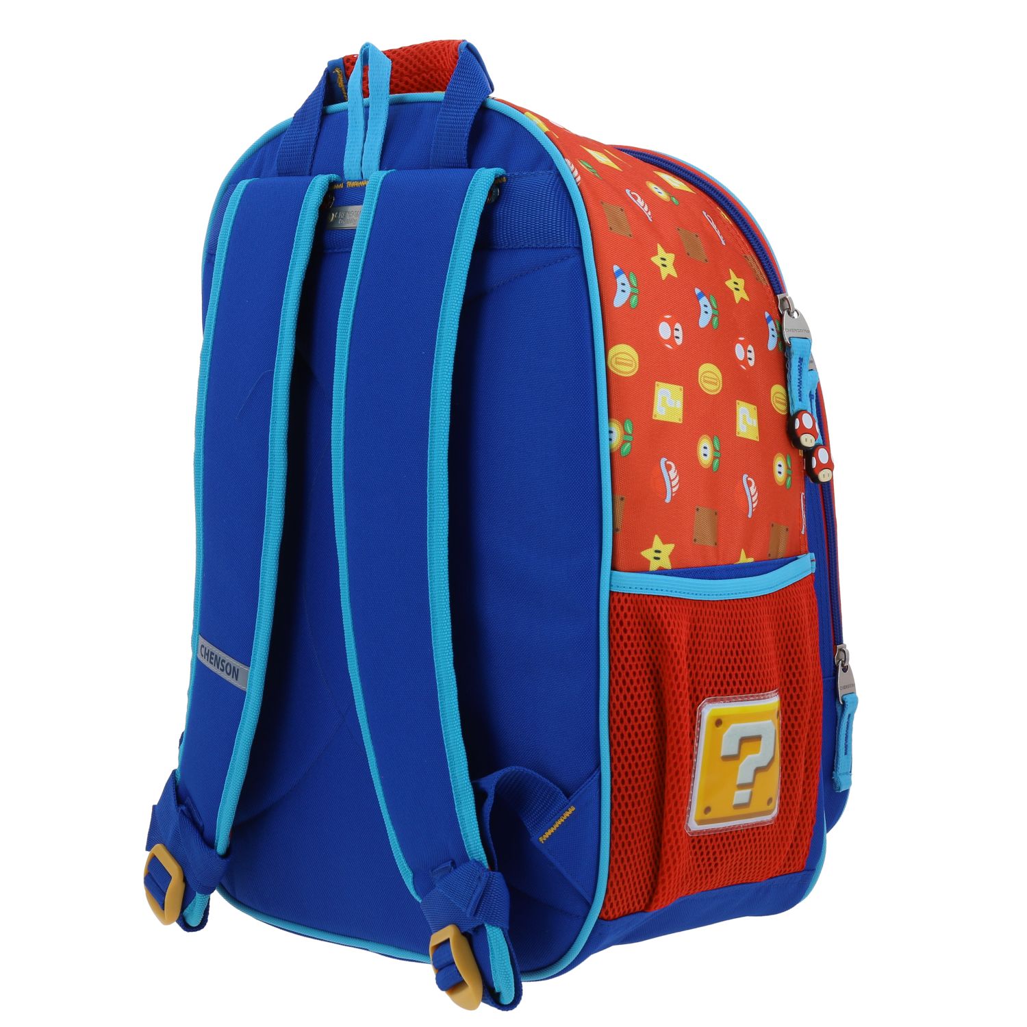 Mochila escolar Mario Bros by Chenson roja para niño – Diseño divertido y práctico 5