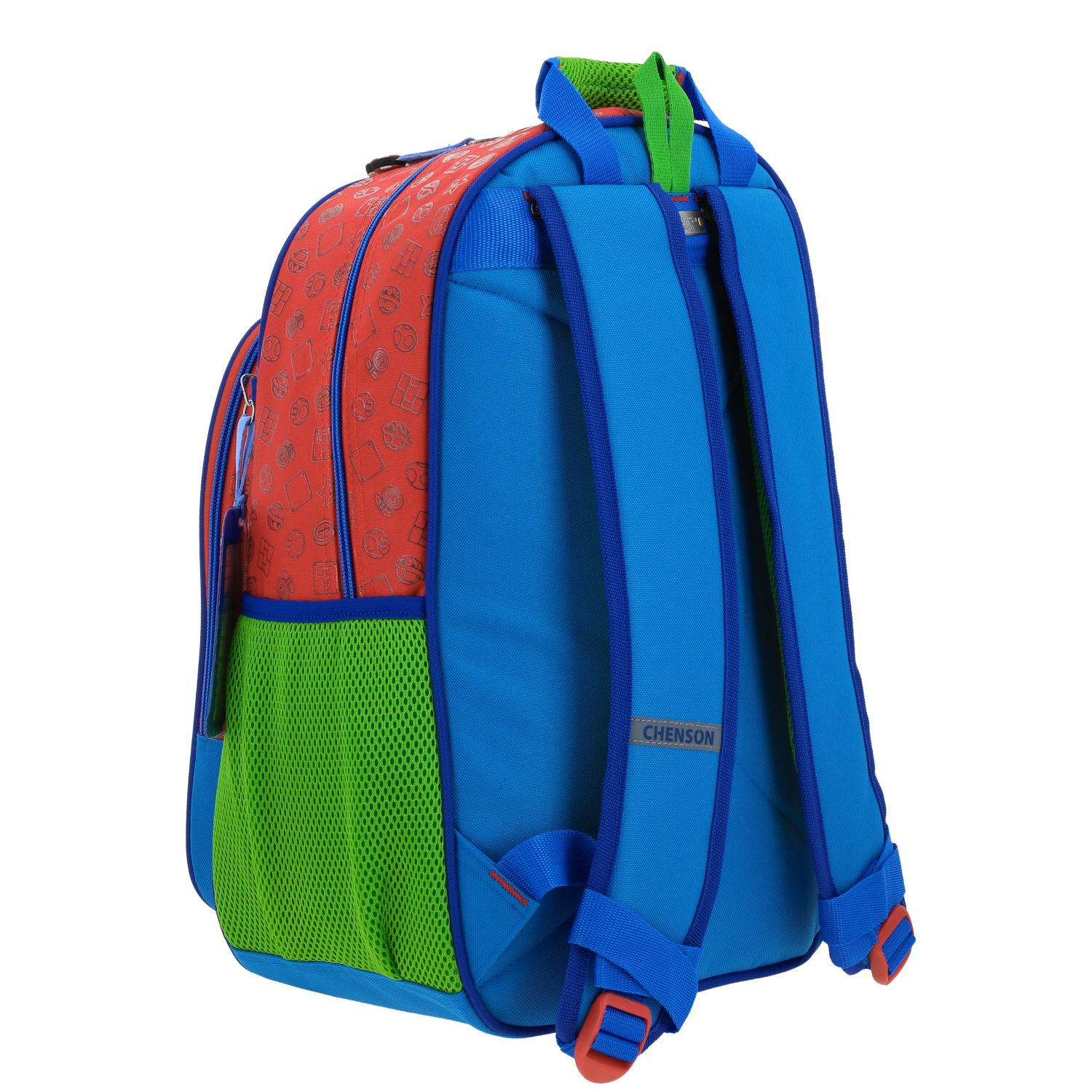 Mochila escolar Mario Bros by Chenson roja para niño – Ideal para primaria 3