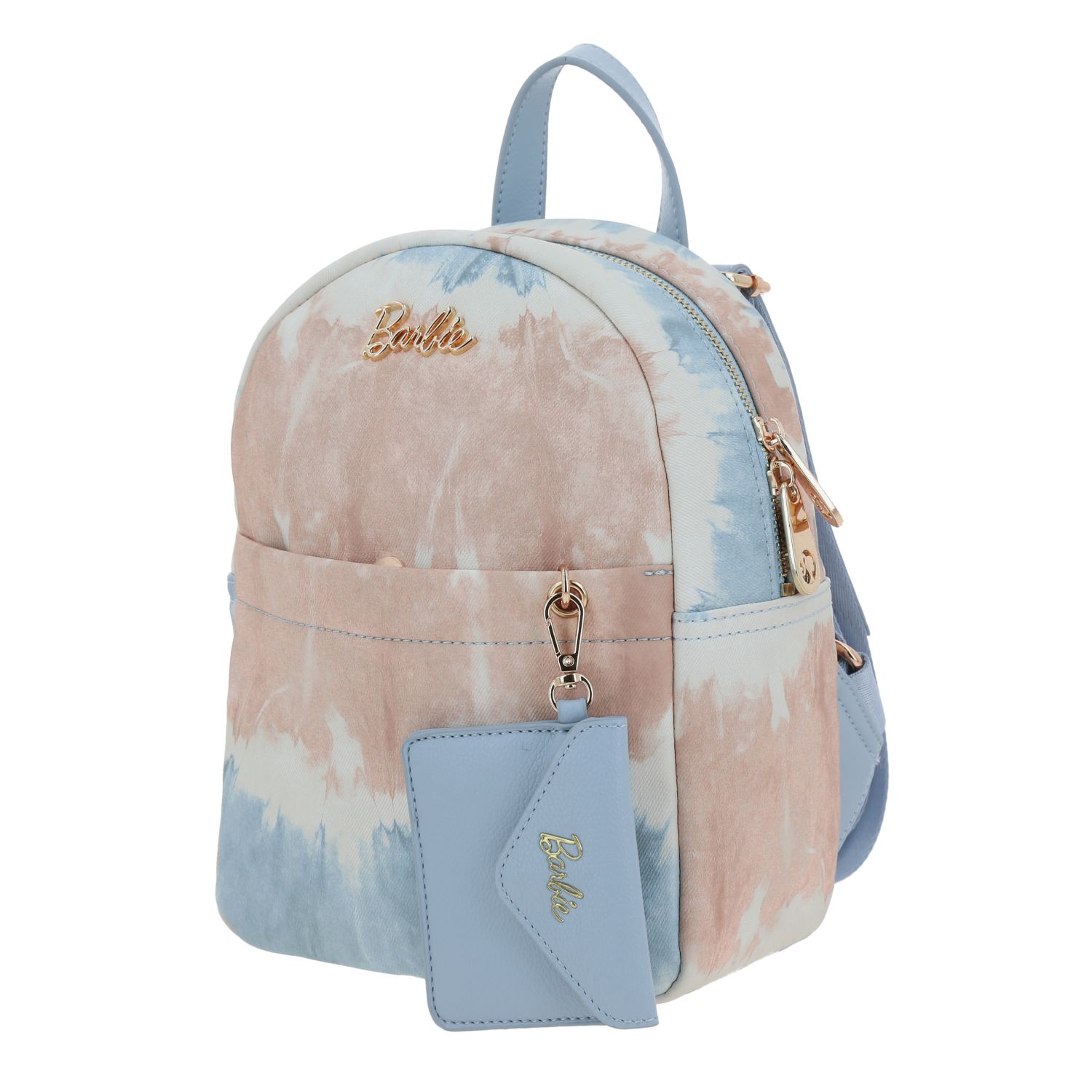 Mochila para mujer casual Barbie by Chenson Azul con bolsillo frontal 2