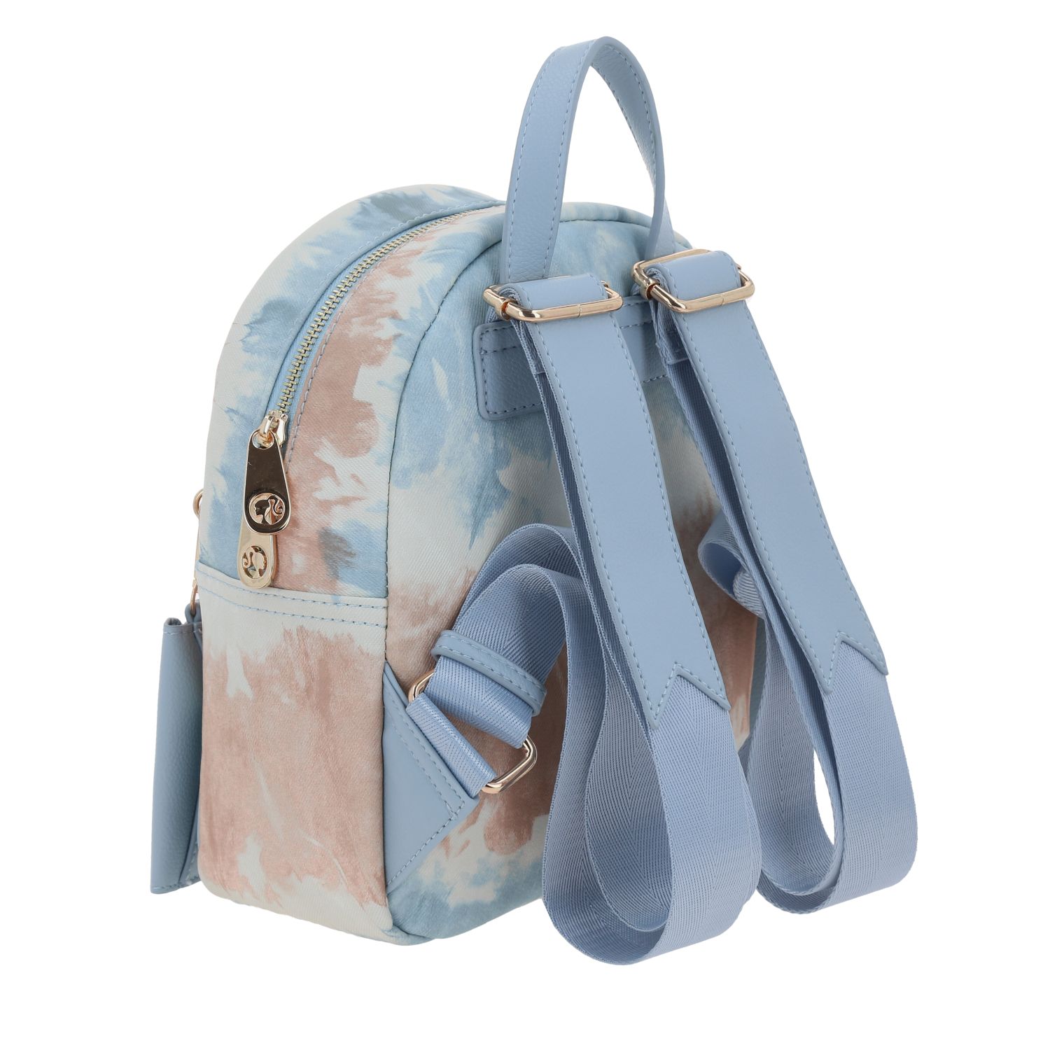 Mochila para mujer casual Barbie by Chenson Azul con bolsillo frontal 3