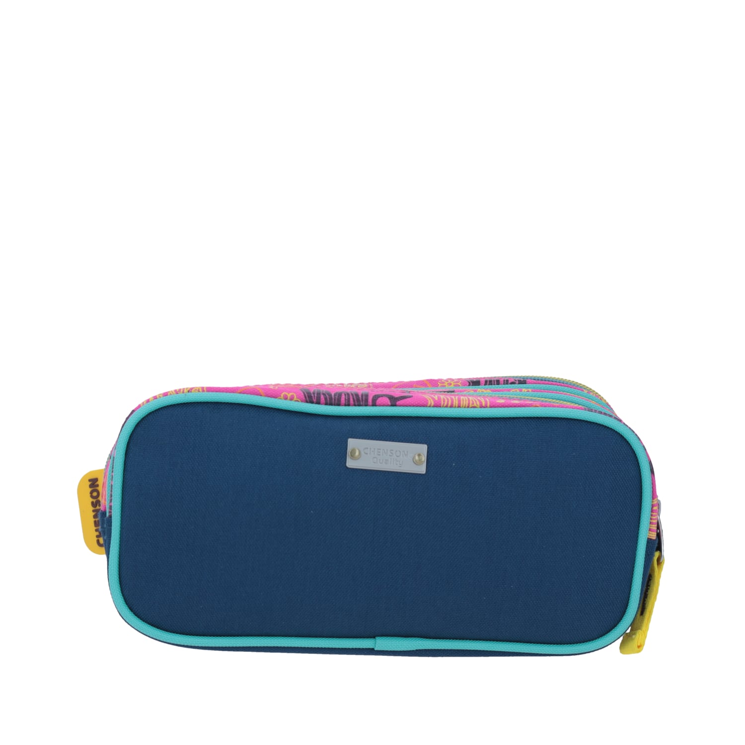 Mochila escolar para niña Happy Girl by Chenson azul con triple compartimento 3