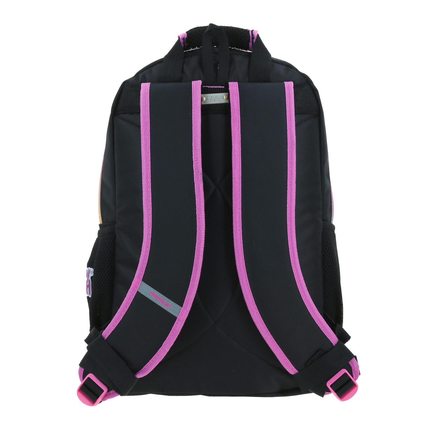Mochila escolar para niña Happy Girl by Chenson color negro con porta tablet 4