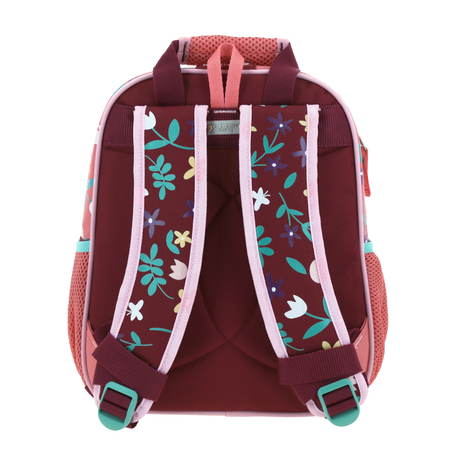 Mochila escolar para niña Happy Girl by Chenson color rosa con amplio compartimento 4