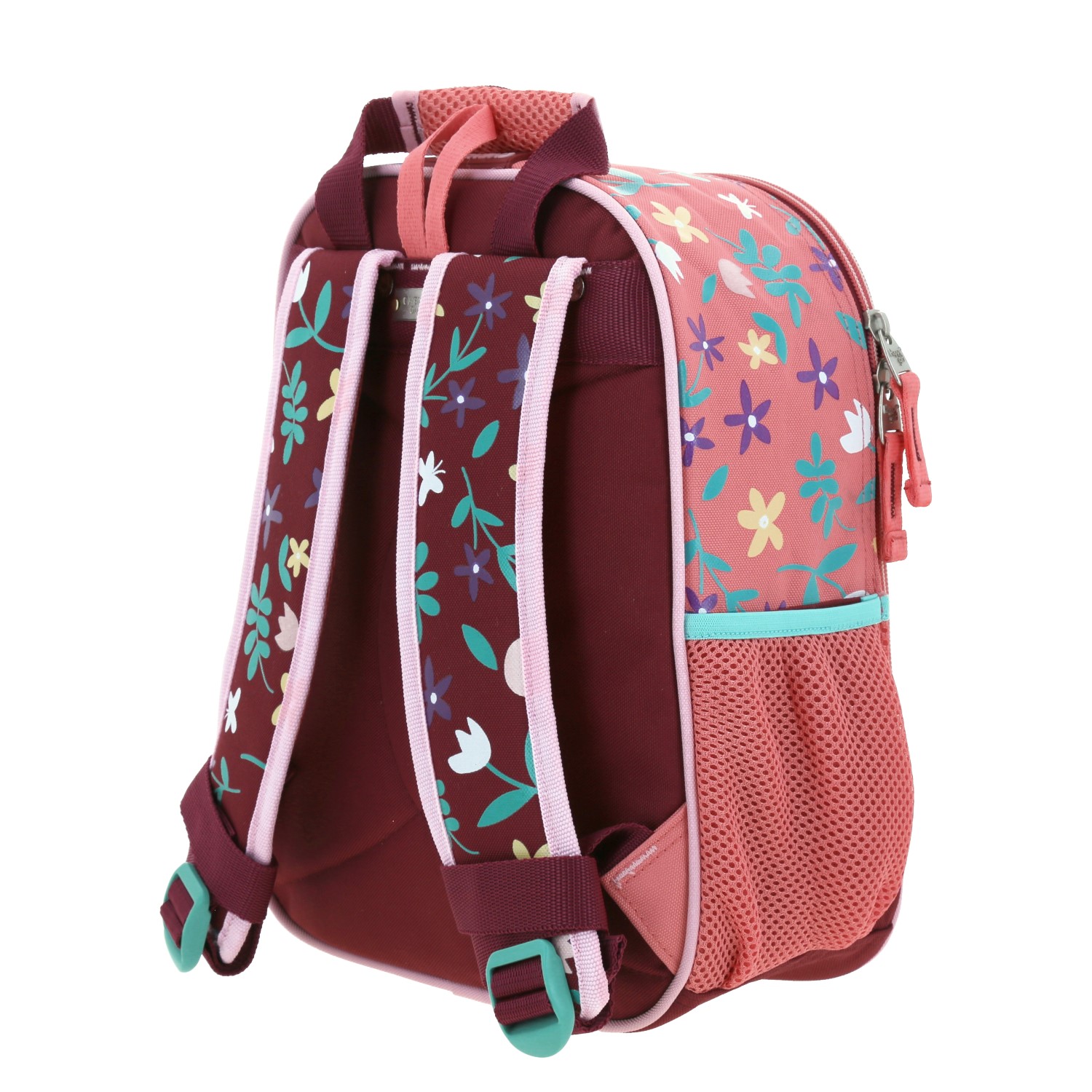 Mochila escolar para niña Happy Girl by Chenson color rosa con amplio compartimento 5