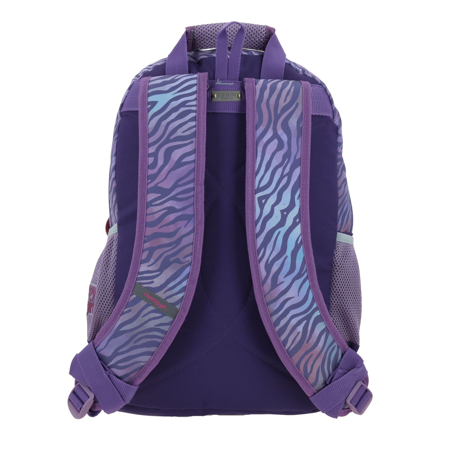 Mochila escolar para niña Happy Girl by Chenson color uva – Ideal para el regreso a clases 4