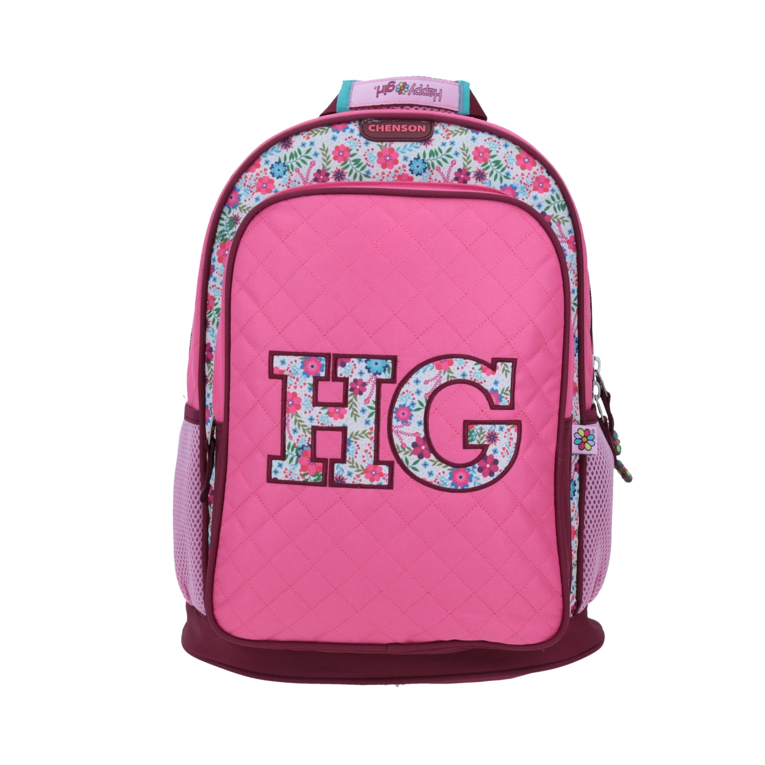 Mochila escolar para niña Happy Girl by Chenson en color rosa – Ideal para la escuela