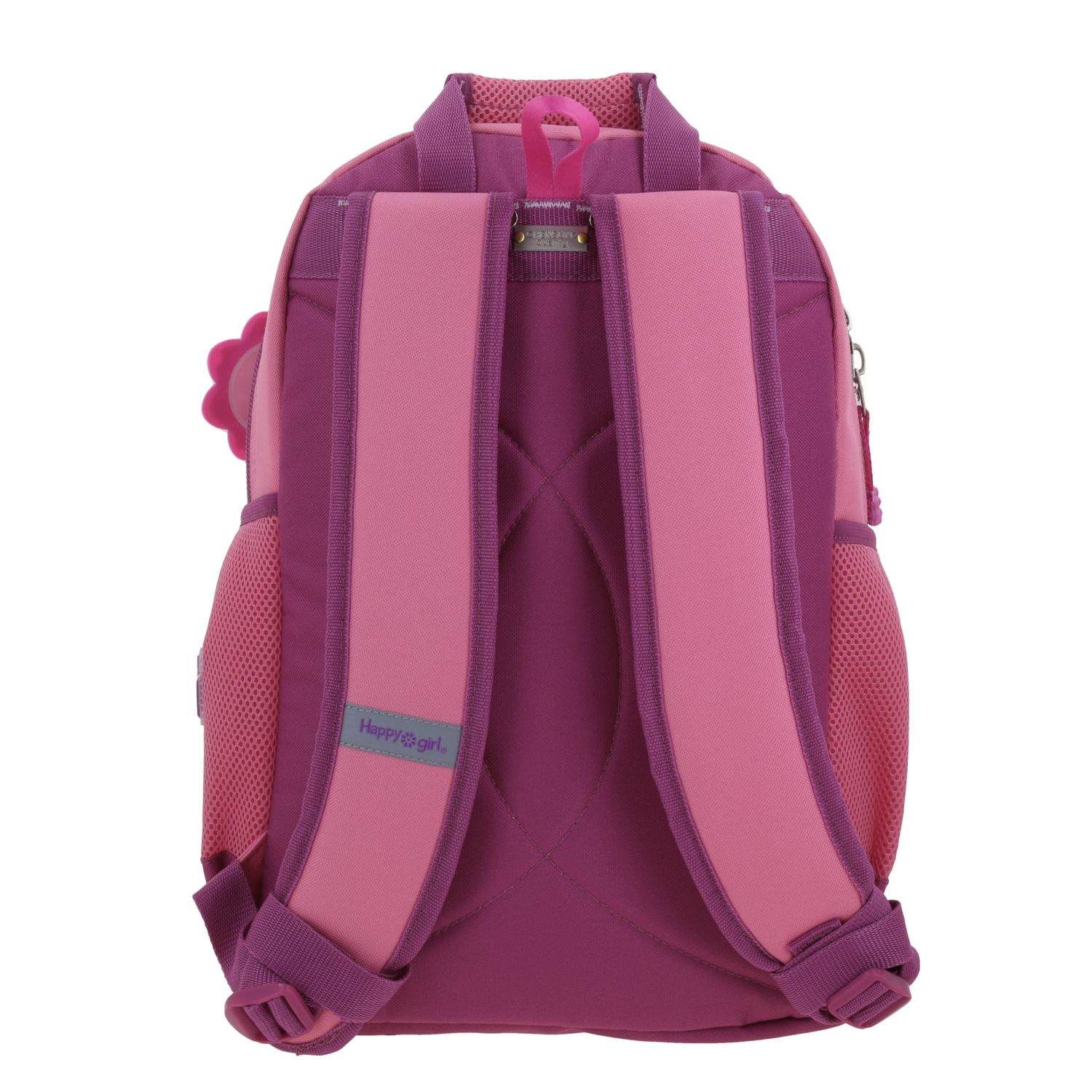 Mochila escolar para niña Happy Girl by Chenson en color rosa – Ideal para primaria 4