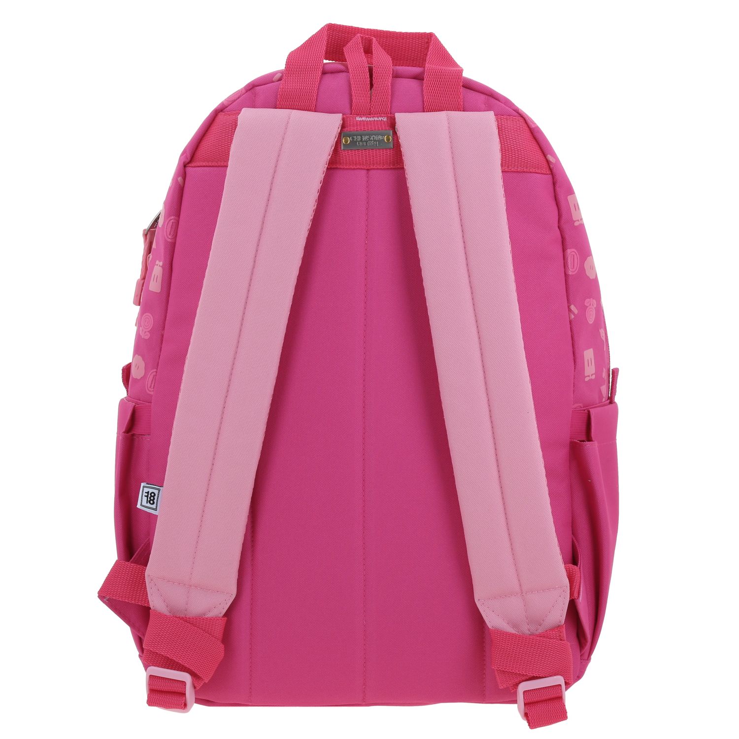 Mochila escolar para niña Mario Bros by Chenson color rosa – amplia y funcional 4