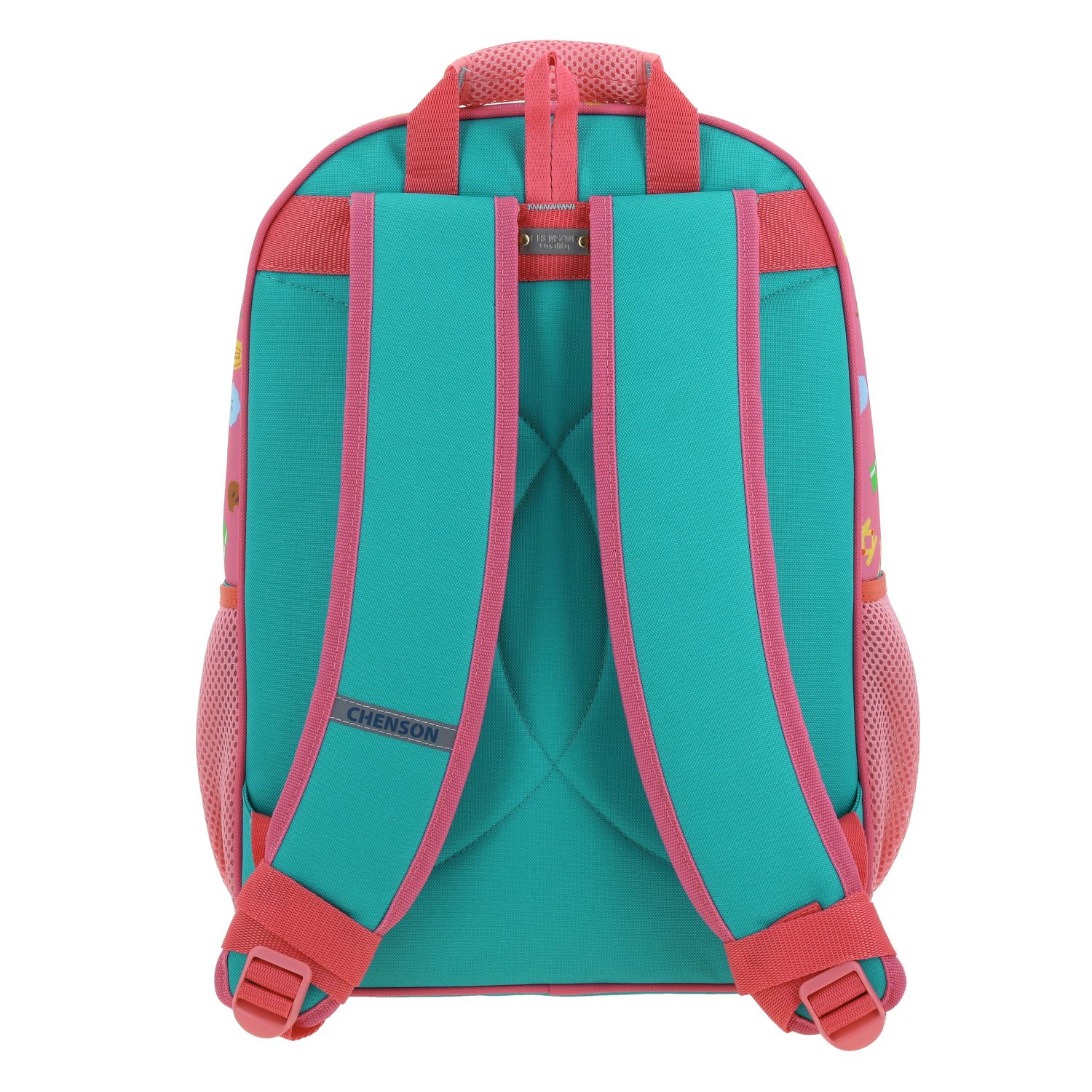 Mochila escolar para niña Mario Bros by Chenson rosa con amplio espacio 4