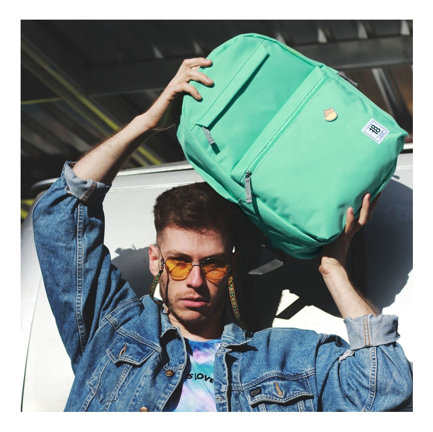 Mochila Grande Chenson 1818 Juvenil Coleccion Colors Turques 5