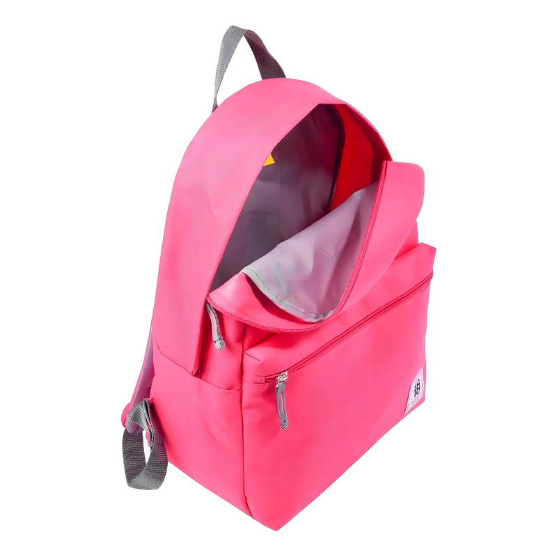 Mochila Grande Chenson 1818 Juvenil Colors Rosa Neon 4