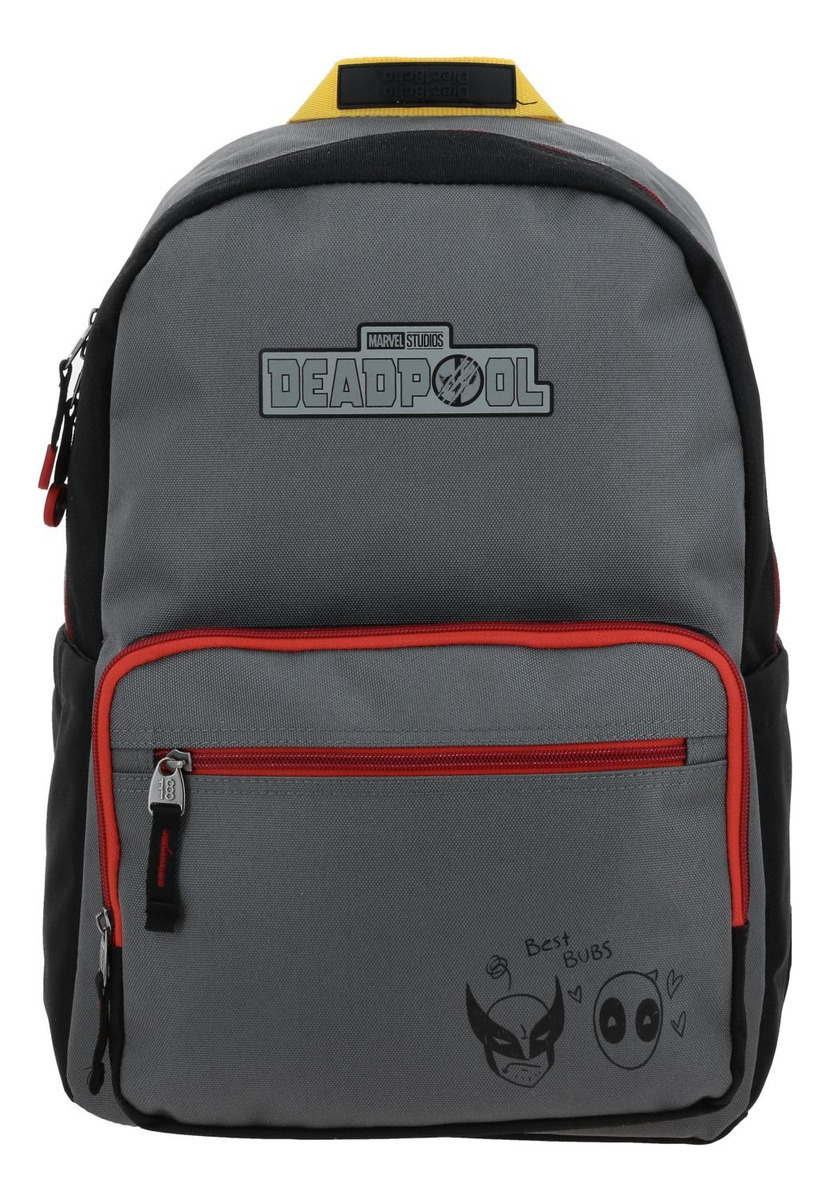 Mochila Grande Chenson Deadpool Juvenil Pulver