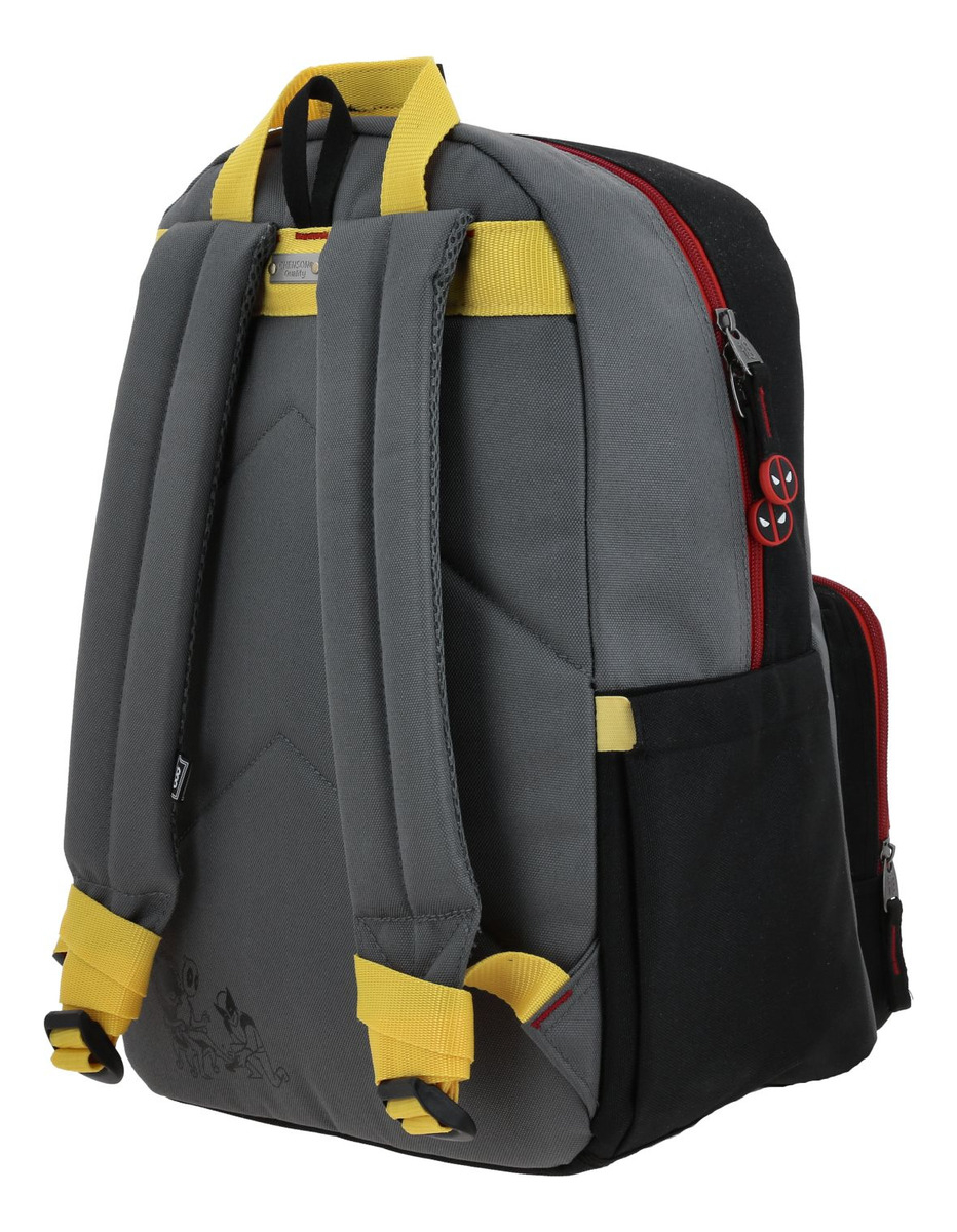 Mochila Grande Chenson Deadpool Juvenil Pulver 3