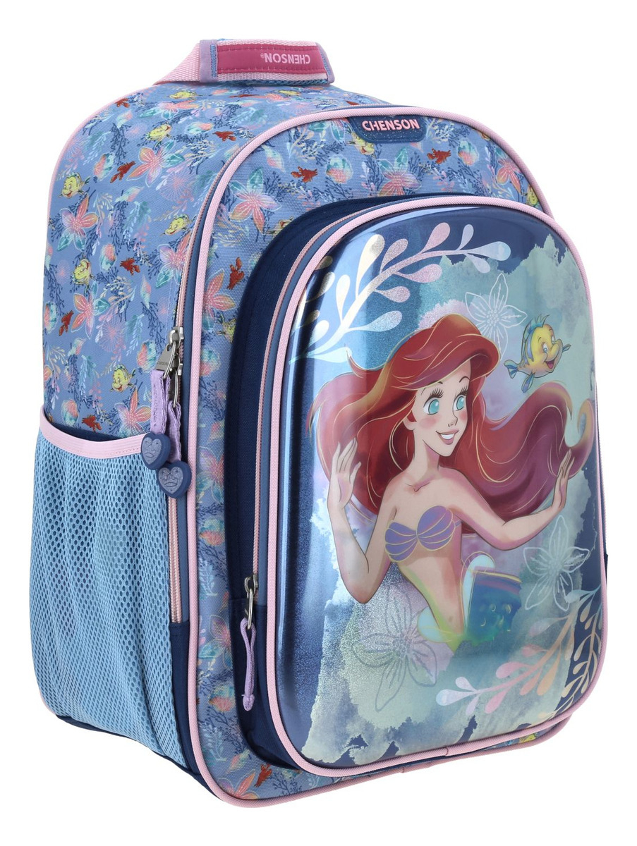 Mochila Grande Chenson Disney Princesas Ariel Agry 2
