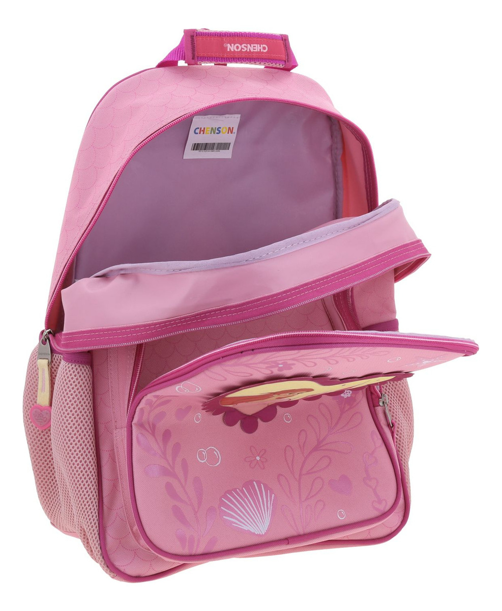 Mochila Grande Chenson Disney Princesas Ariel Bff - vista 2