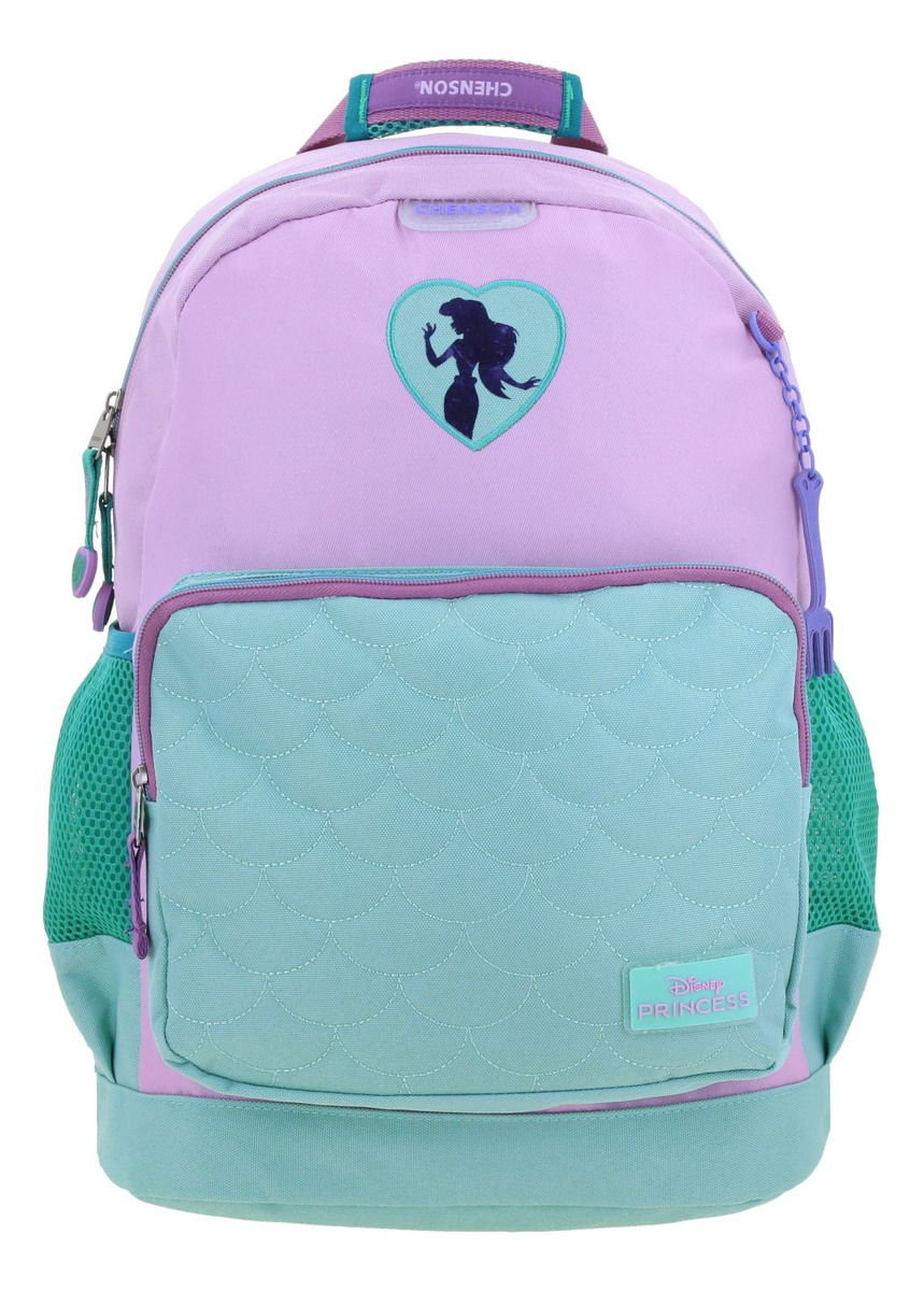 Mochila Grande Chenson Disney Princesas Ariel Luriel