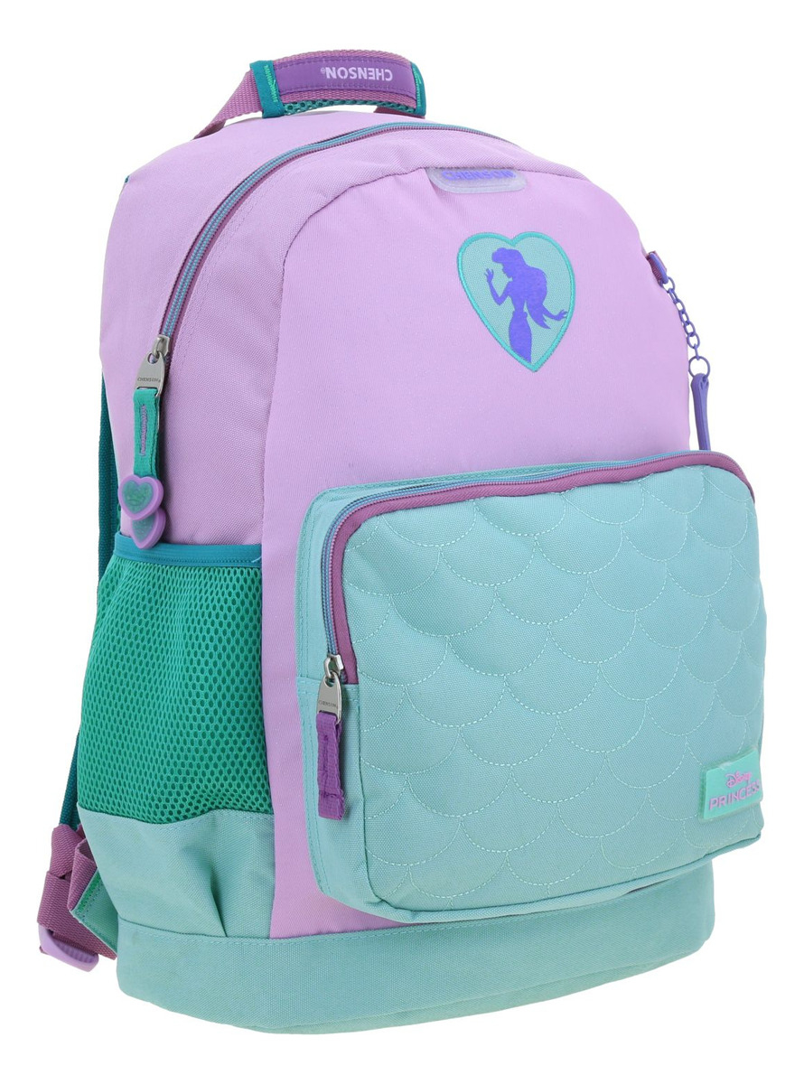 Mochila Grande Chenson Disney Princesas Ariel Luriel 2