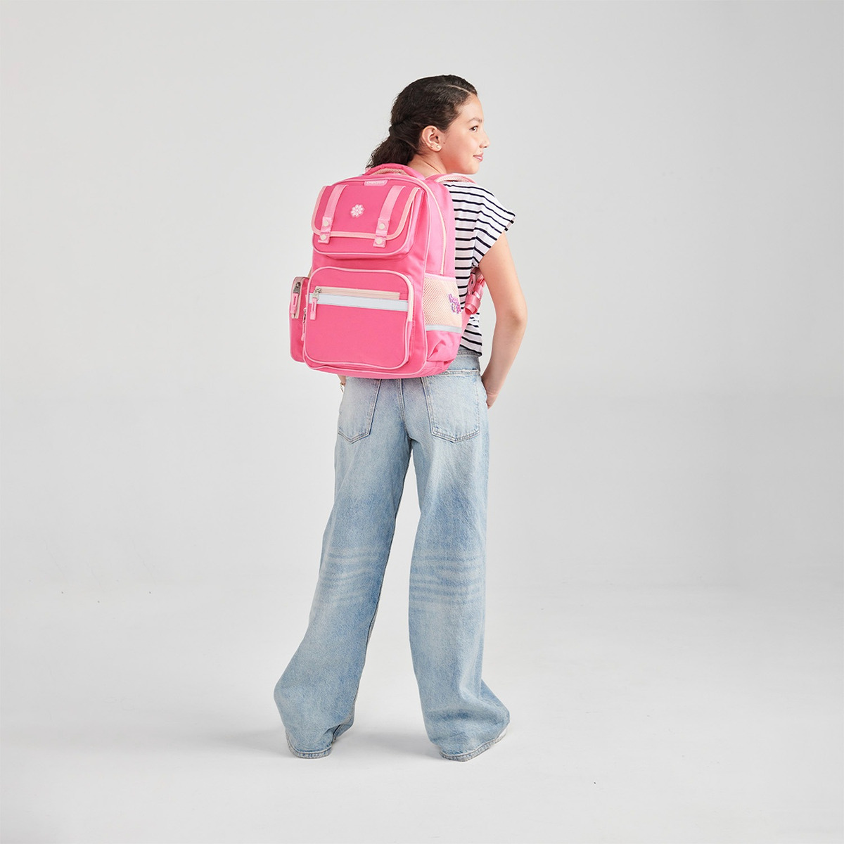 Mochila Grande Chenson Happy Girl Strong Primaria Hg70204-p - vista 2