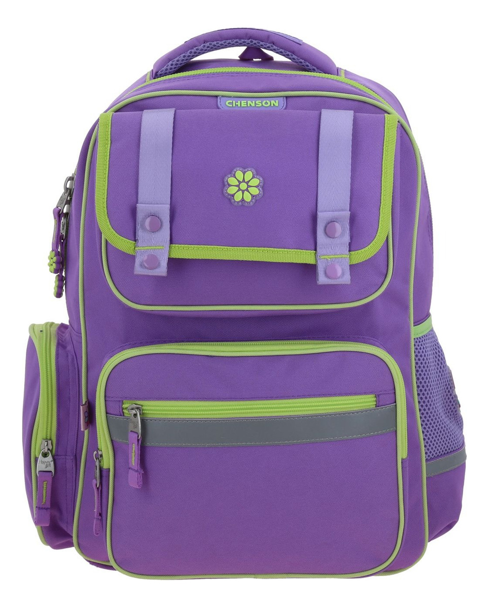 Mochila Grande Chenson Happy Girl Strong Primaria Hg70204-v