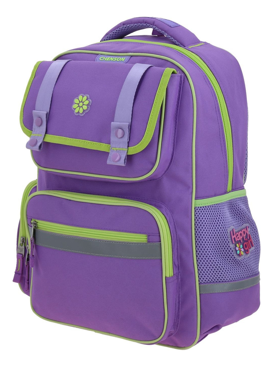 Mochila Grande Chenson Happy Girl Strong Primaria Hg70204-v 2